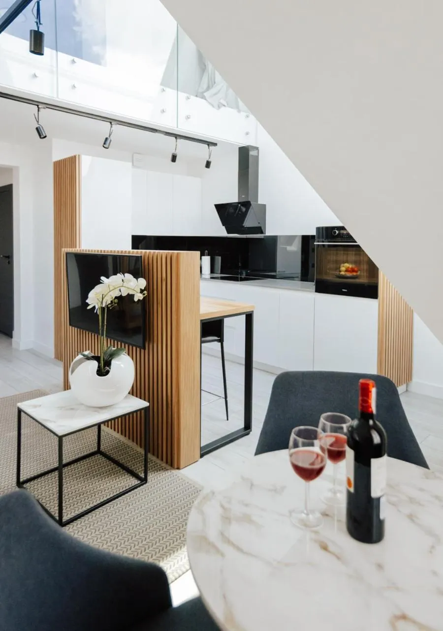 Kitchen or kitchenette in Odrzańska Residence Old Town