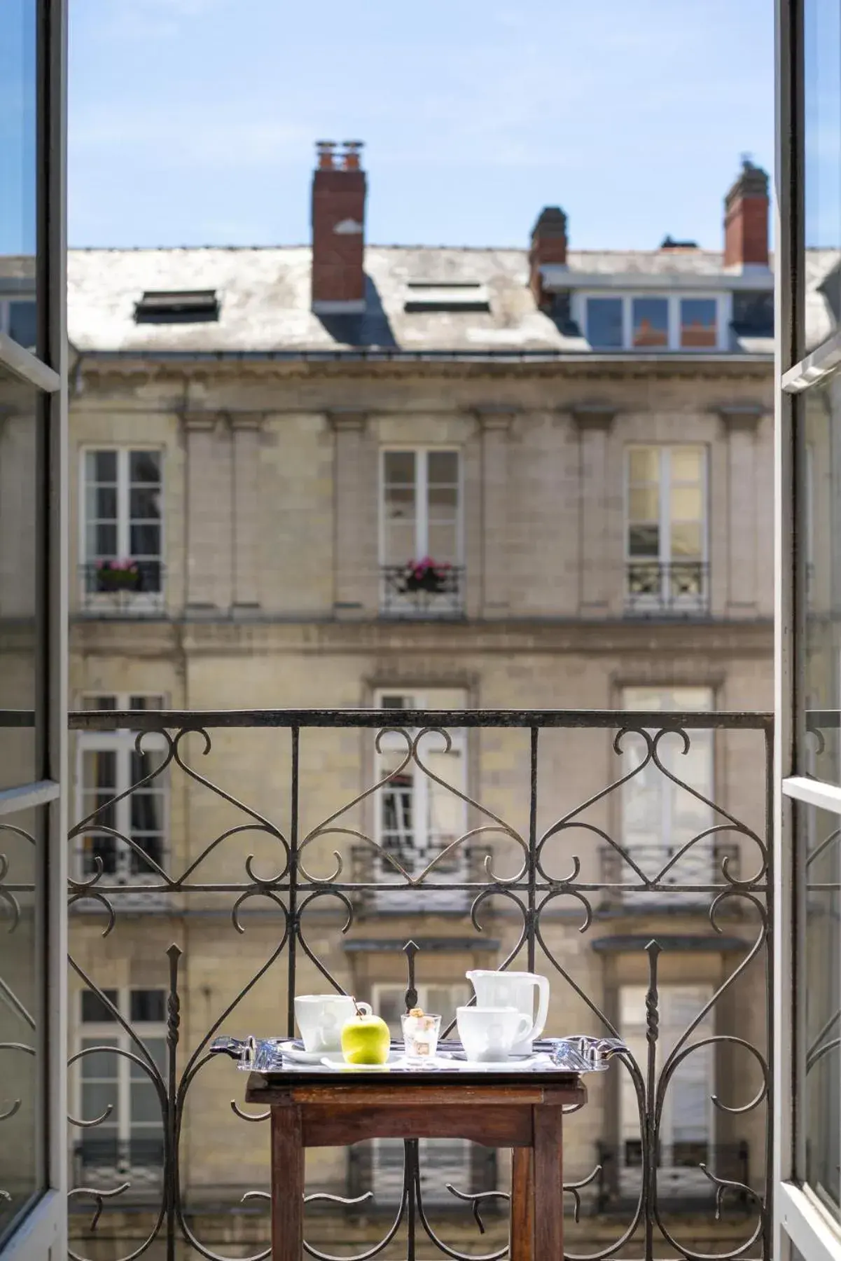 City view in Hotel Voltaire Opera Nantes Centre City view in Hotel Voltaire Opera Nantes Centre