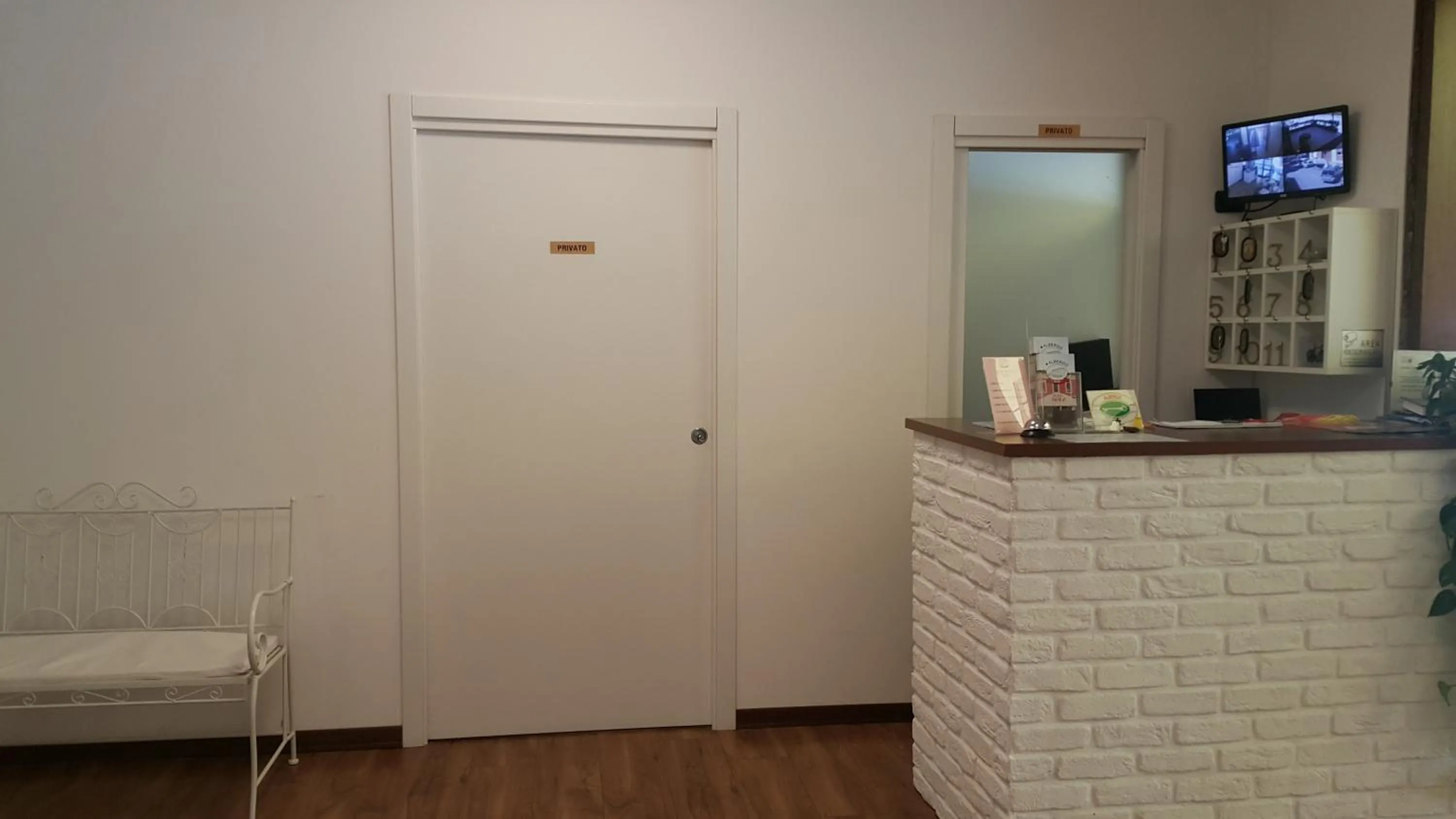 Lobby or reception in Albergo Pizzeria Sole