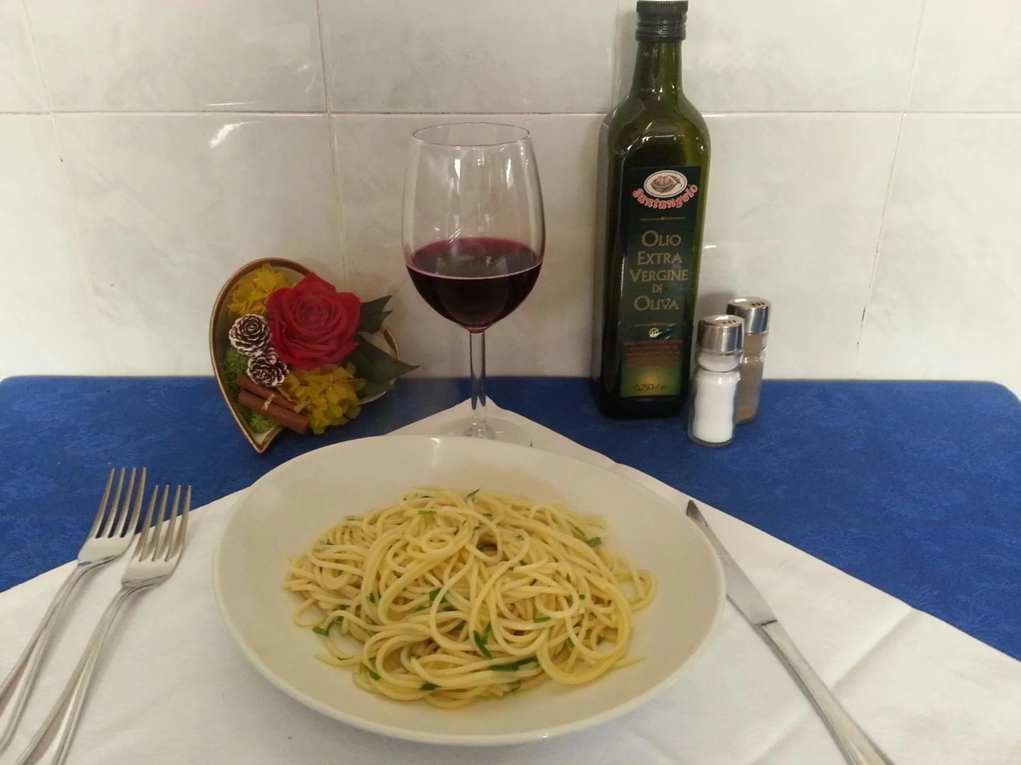 Food and drinks in Albergo Pizzeria Sole