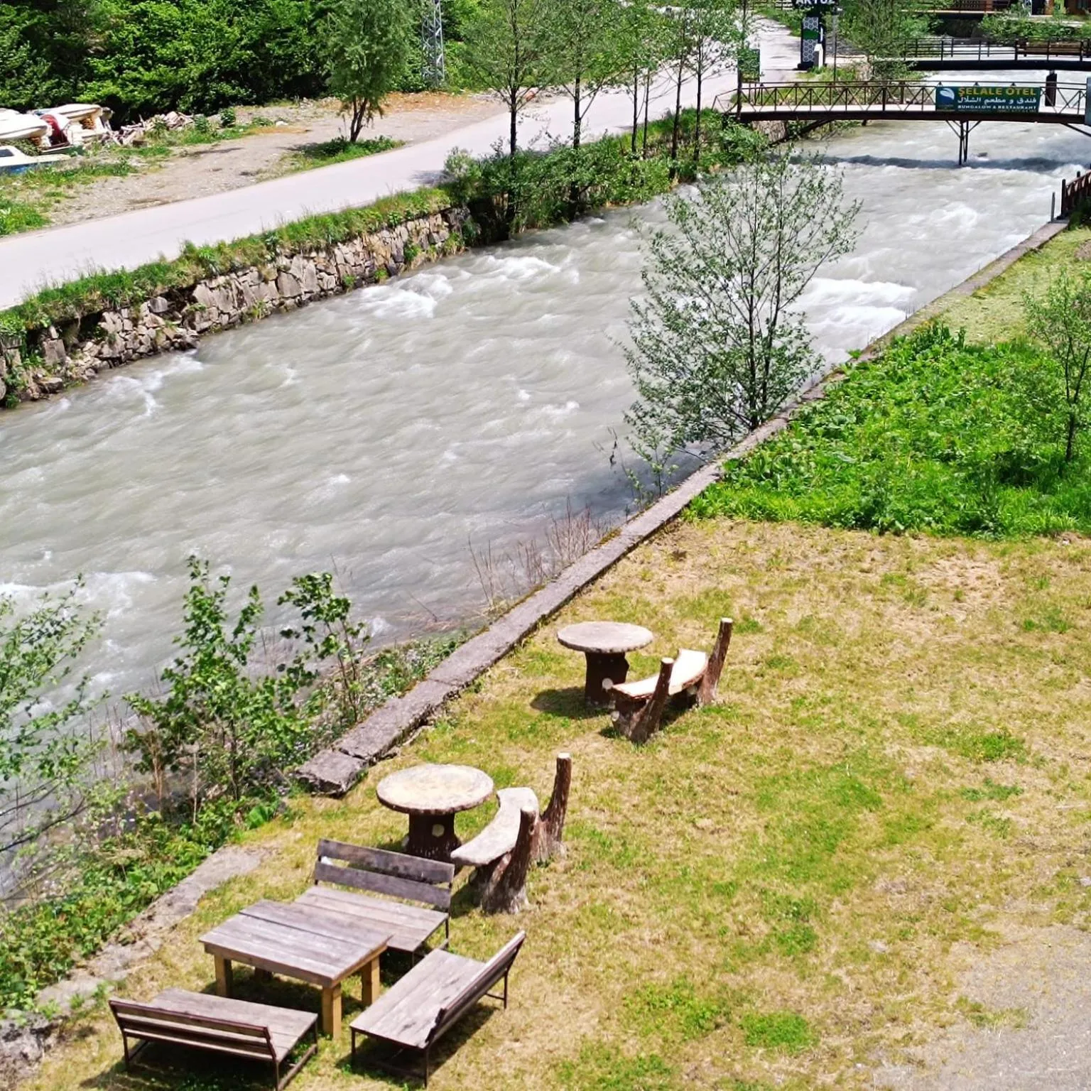 Spring in Uzungol Soylu Hotel