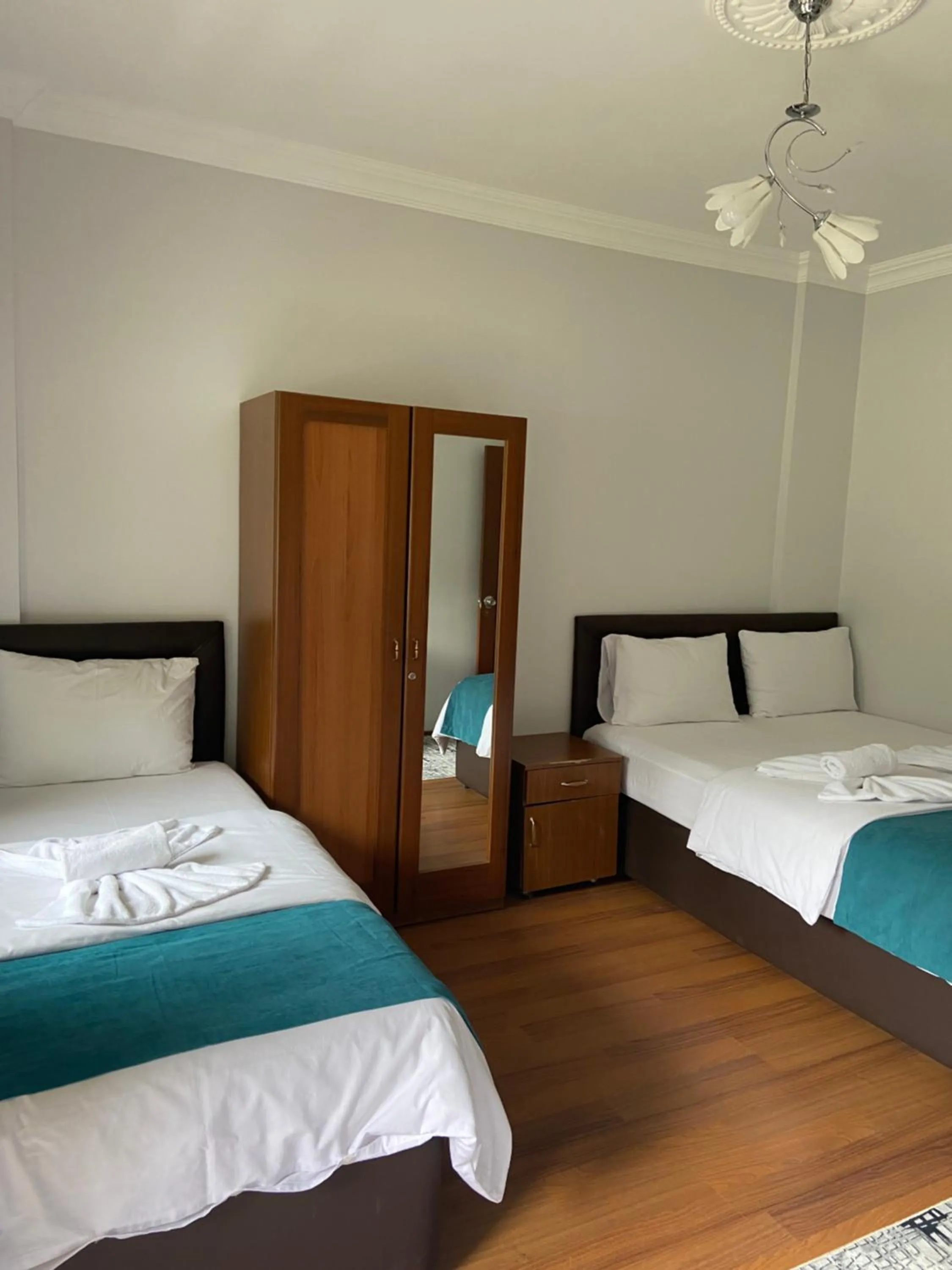 Bed in Uzungol Soylu Hotel