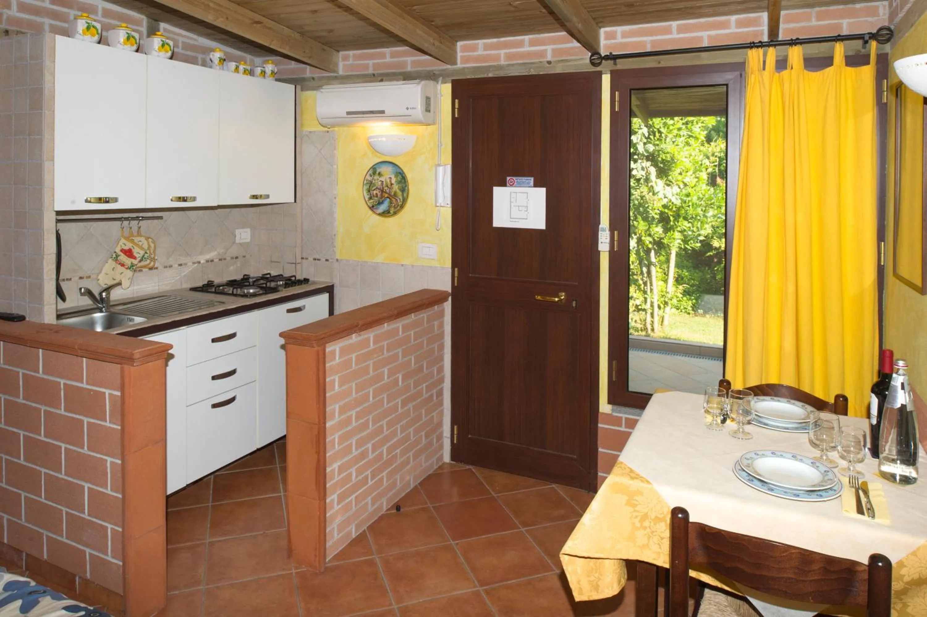 Dining area in La Locanda di Decima