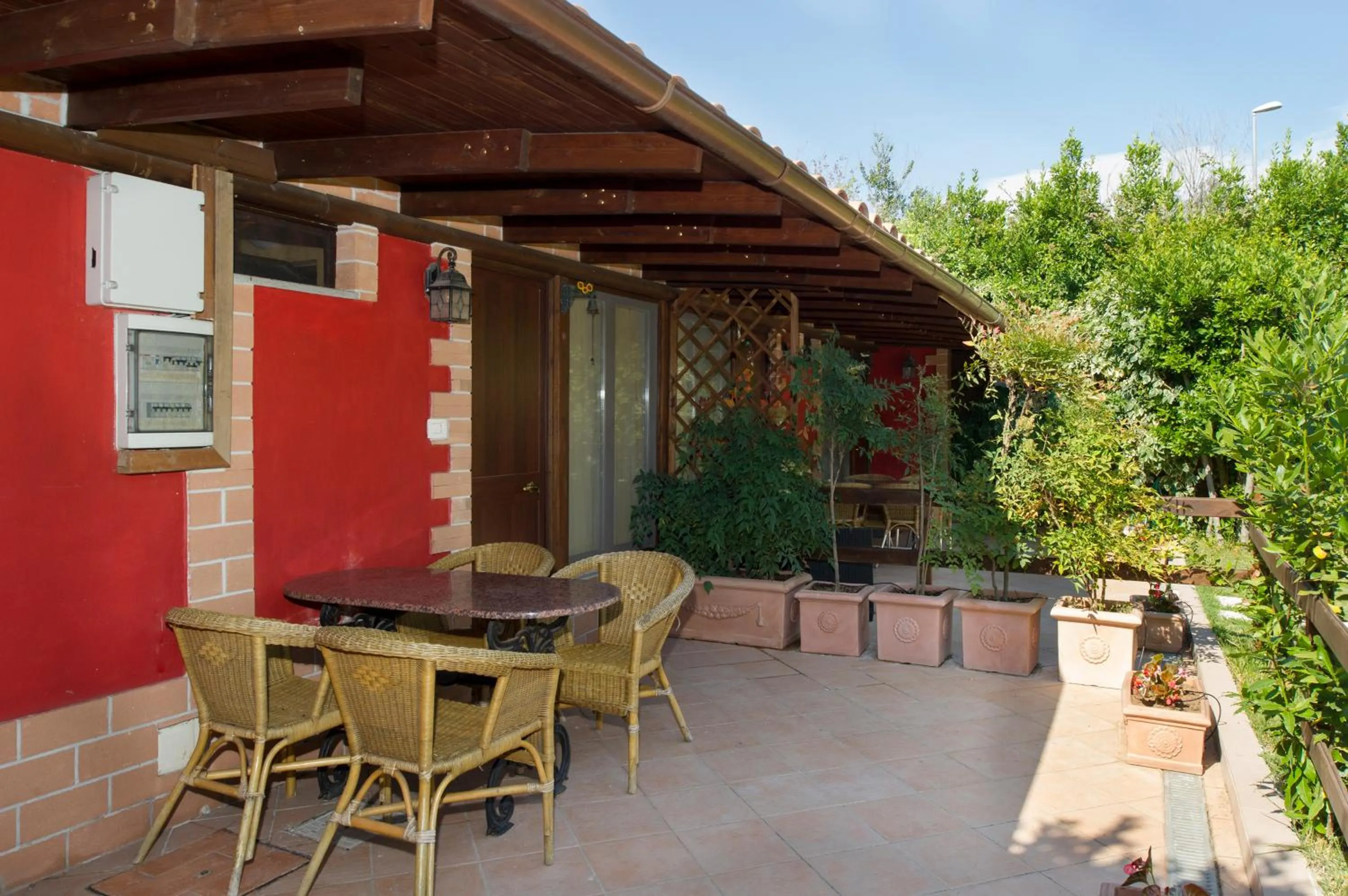 Patio in La Locanda di Decima