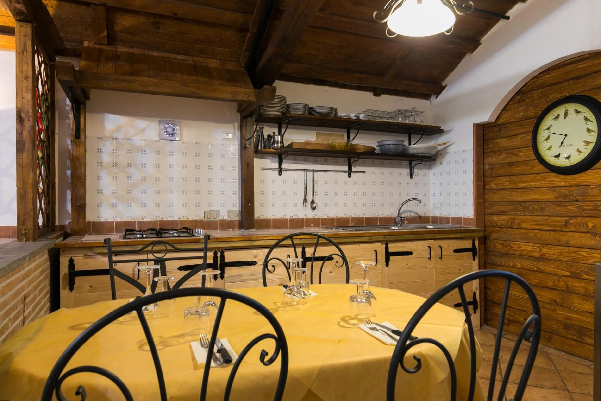 Dining area in La Locanda di Decima