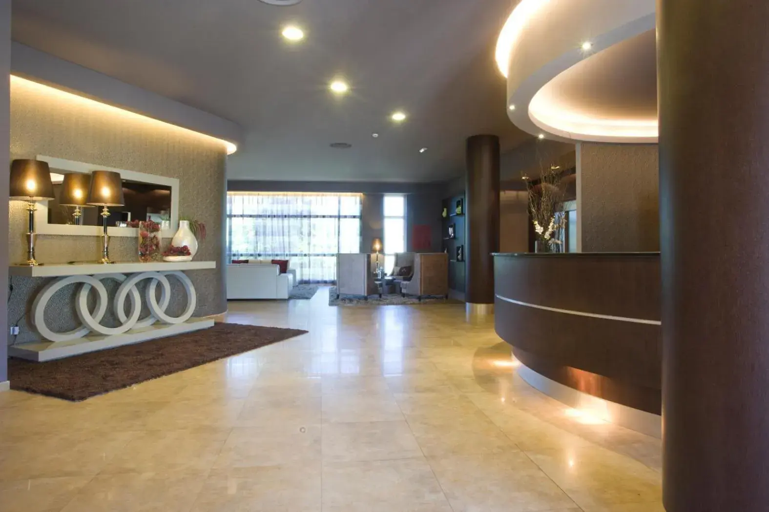 Lobby or reception in Hotel Torre de Núñez Lobby or reception in Hotel Torre de Núñez