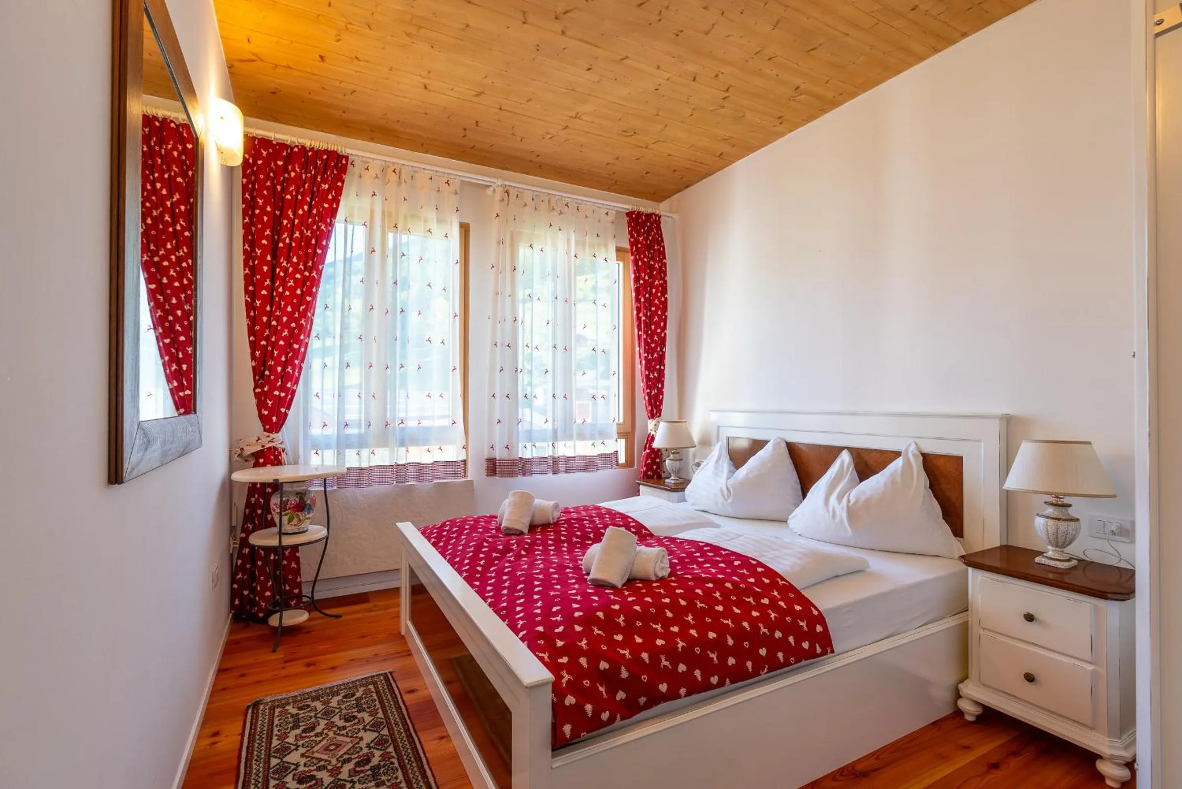 Bedroom, Bed in Quercus Appartements contactless check-in