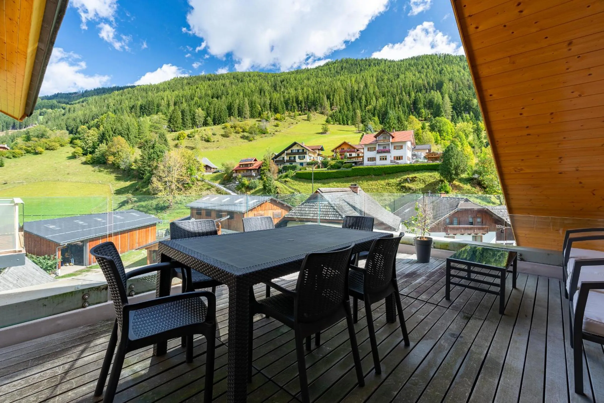 Balcony/Terrace in Quercus Appartements contactless check-in