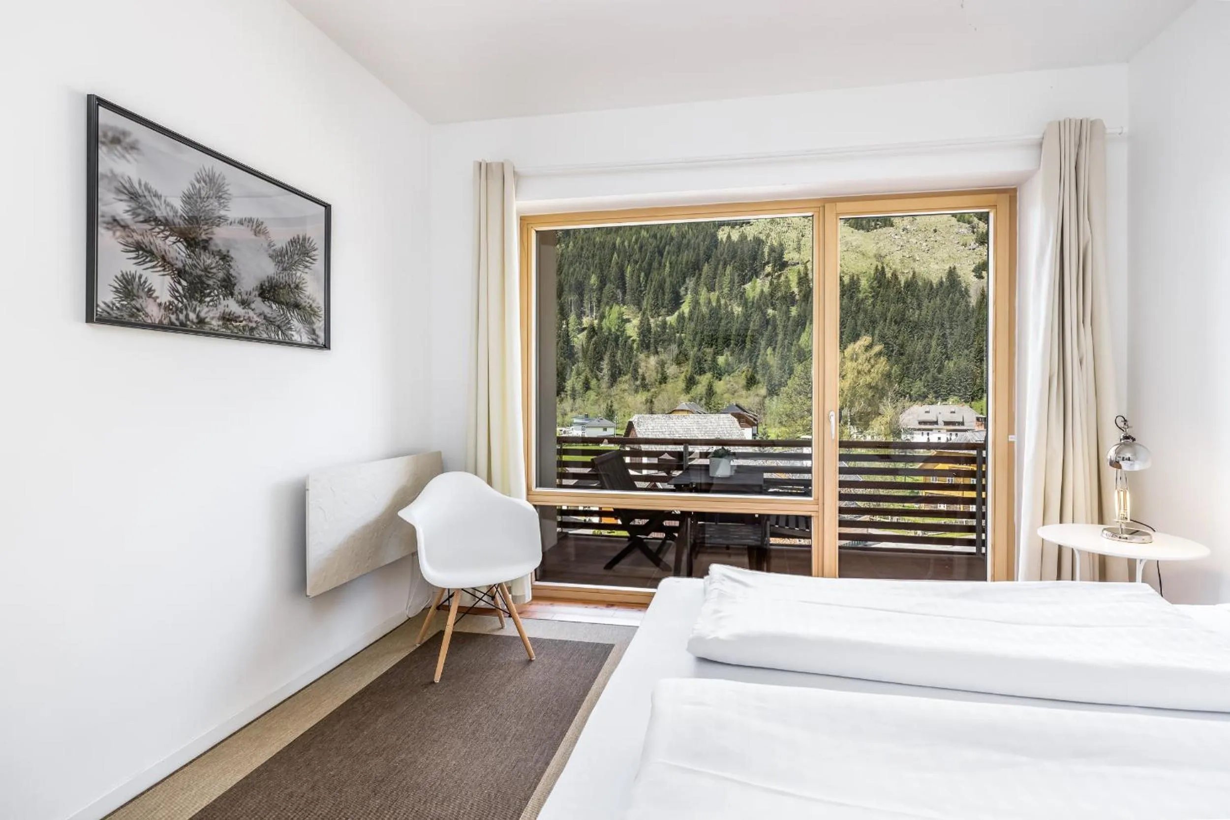 Bedroom, Bed in Quercus Appartements contactless check-in