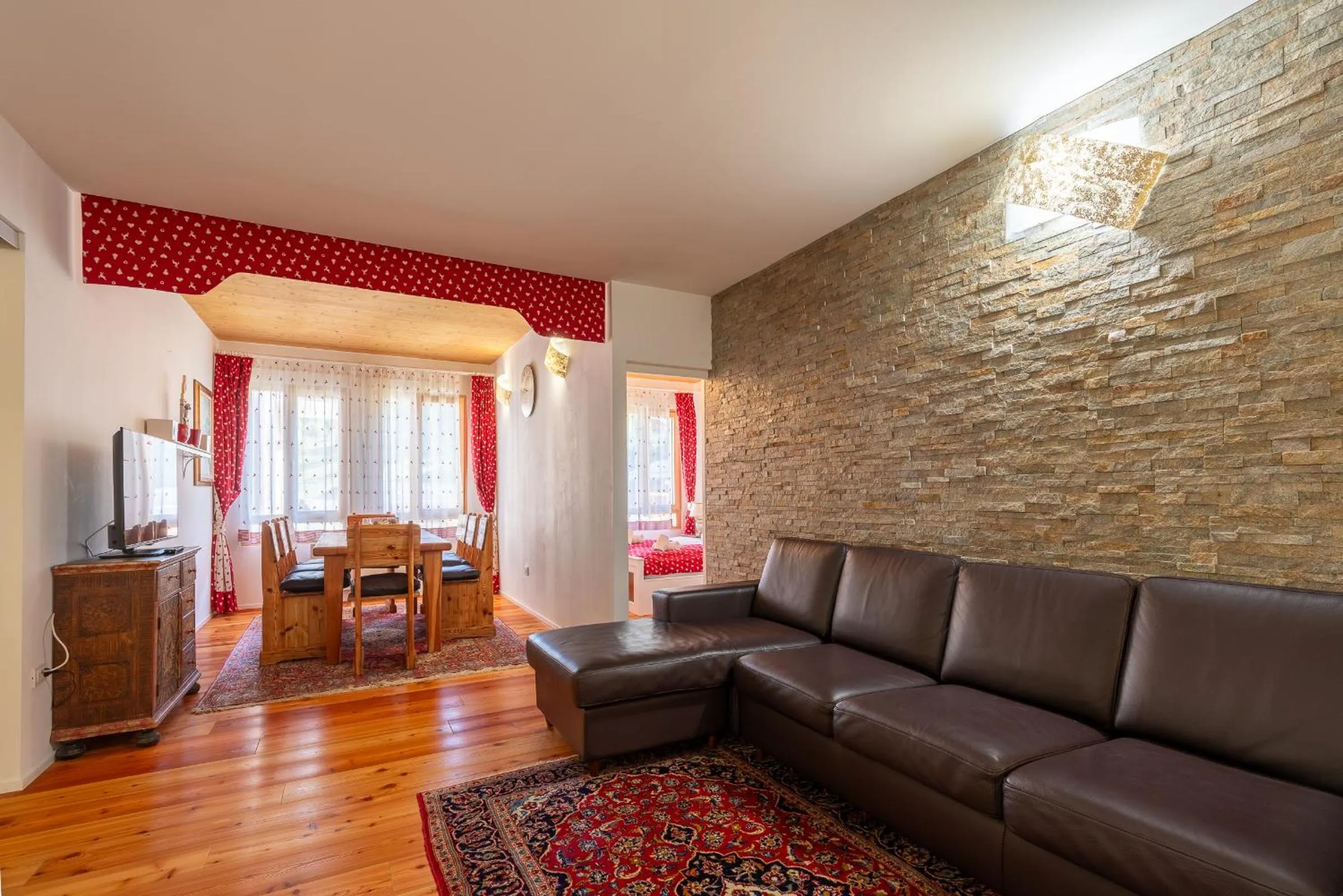 Living room in Quercus Appartements contactless check-in