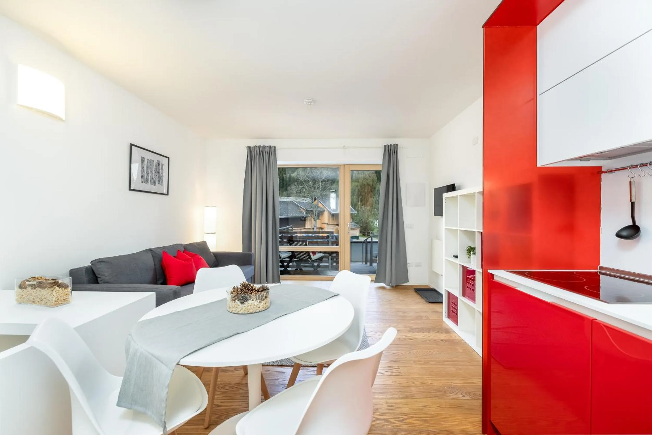 Living room in Quercus Appartements contactless check-in