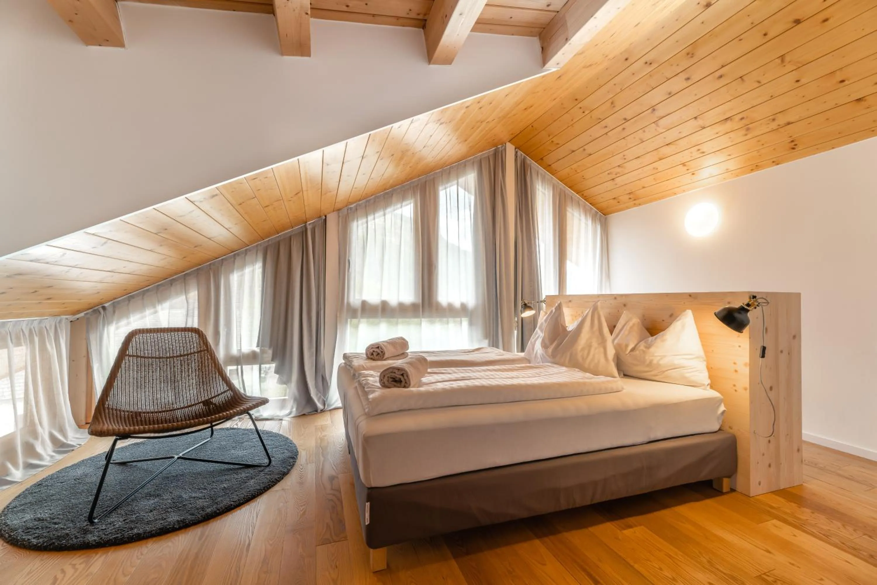 Bedroom, Bed in Quercus Appartements contactless check-in