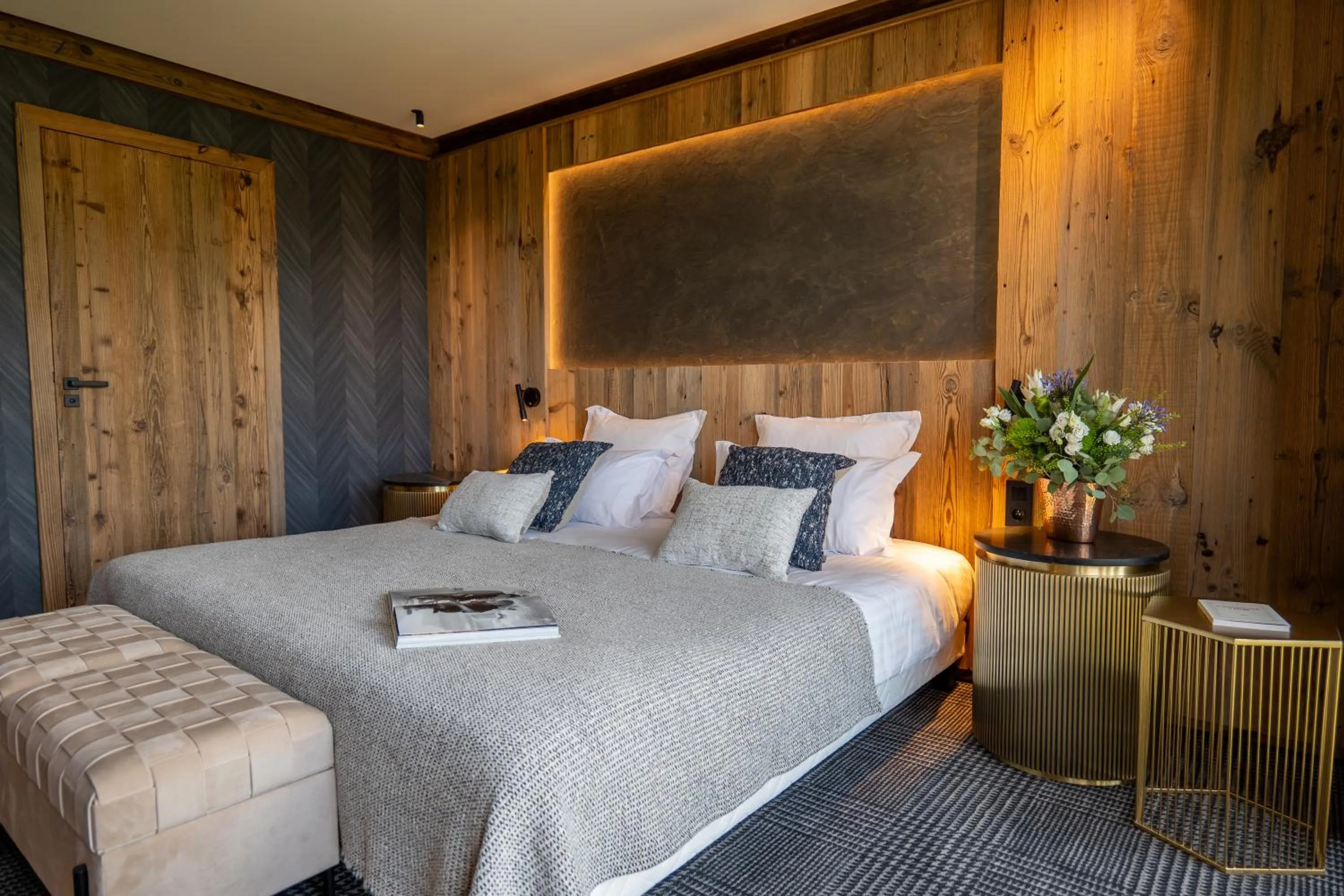 Bedroom, Bed in Hôtel L'Arboisie