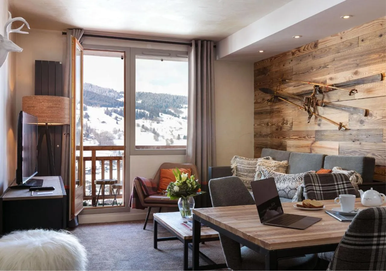 Living room in Hôtel L'Arboisie