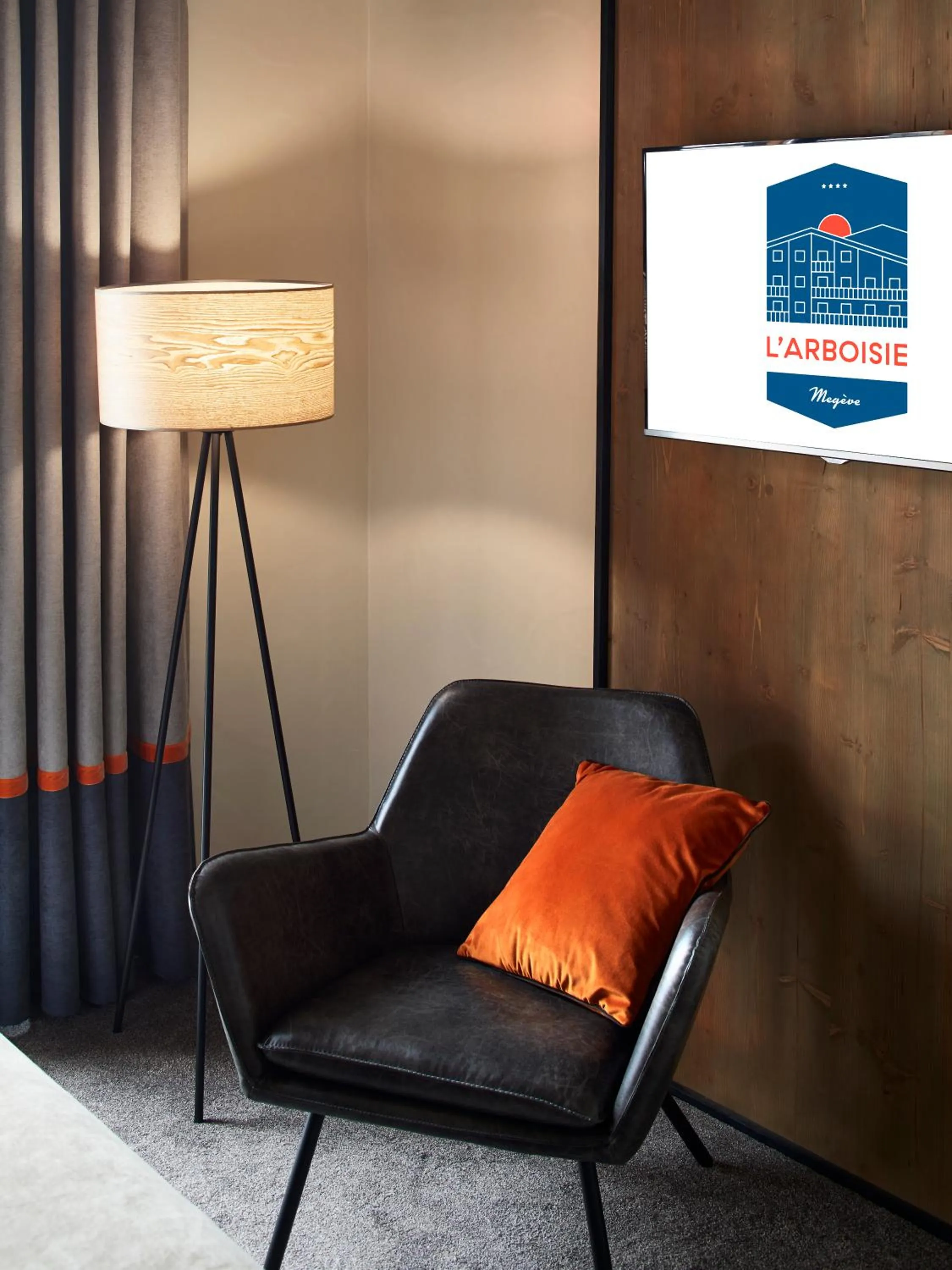 Seating area in Hôtel L'Arboisie