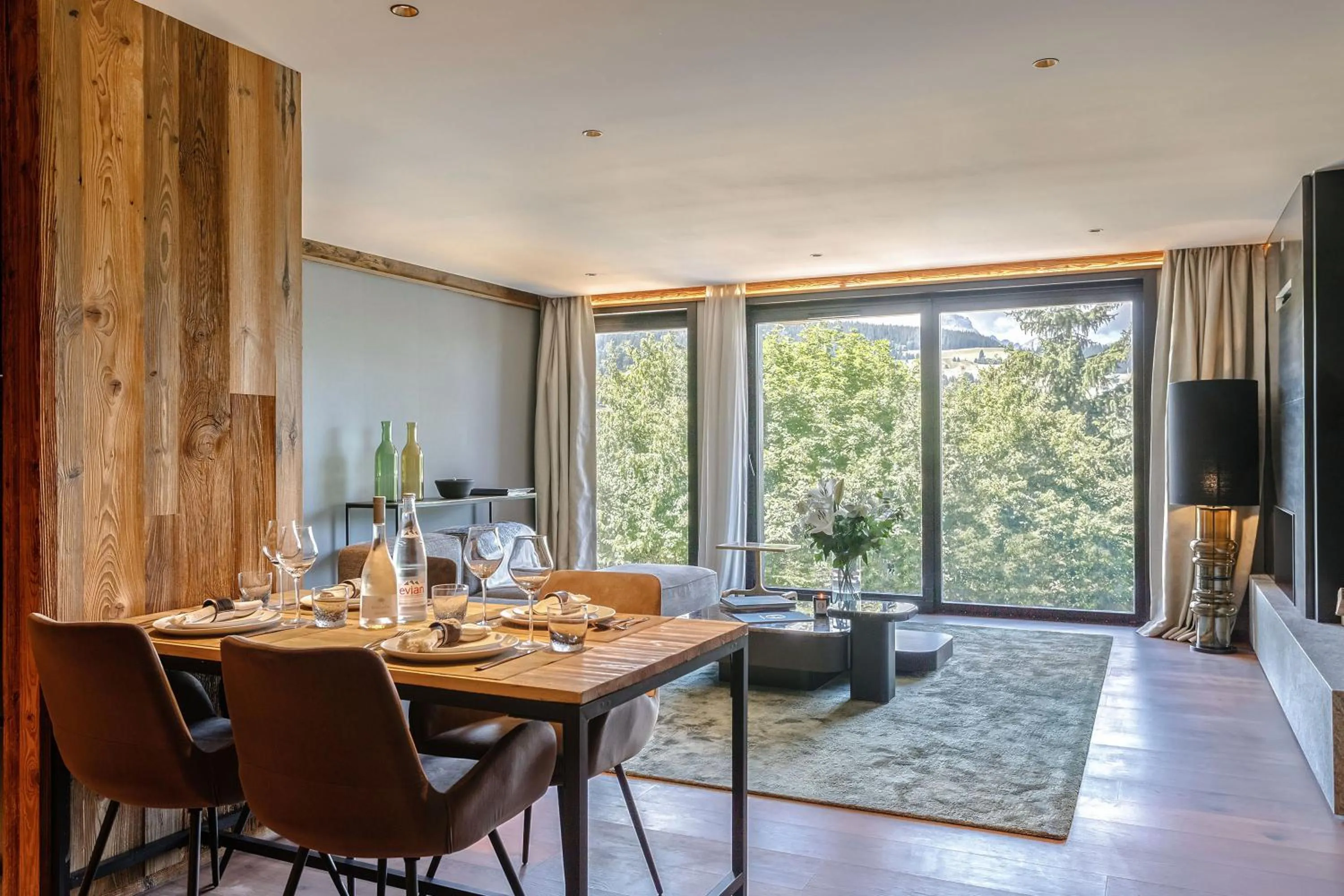 Living room in Hôtel L'Arboisie