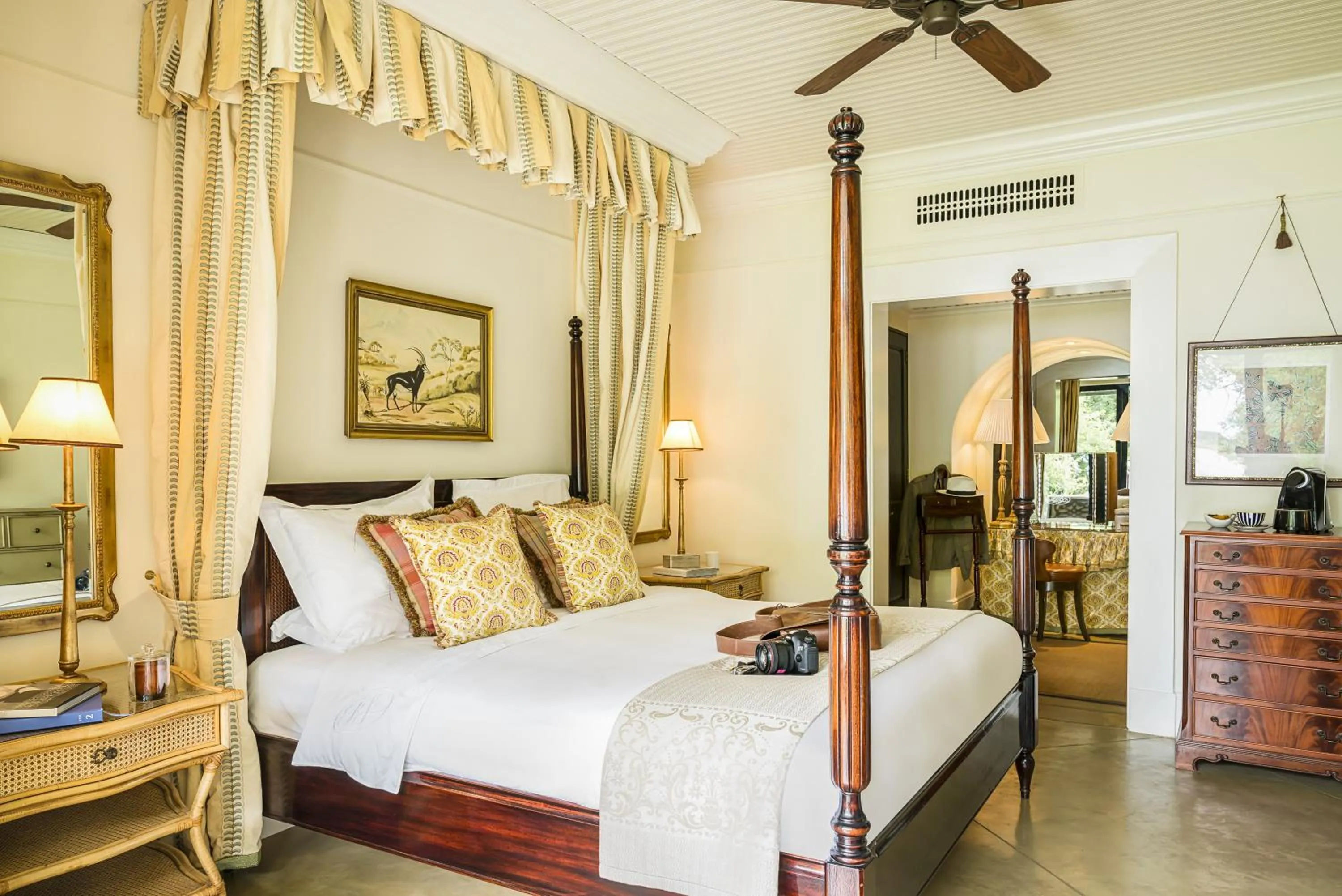 Bedroom, Bed in Royal Livingstone Hotel by Anantara