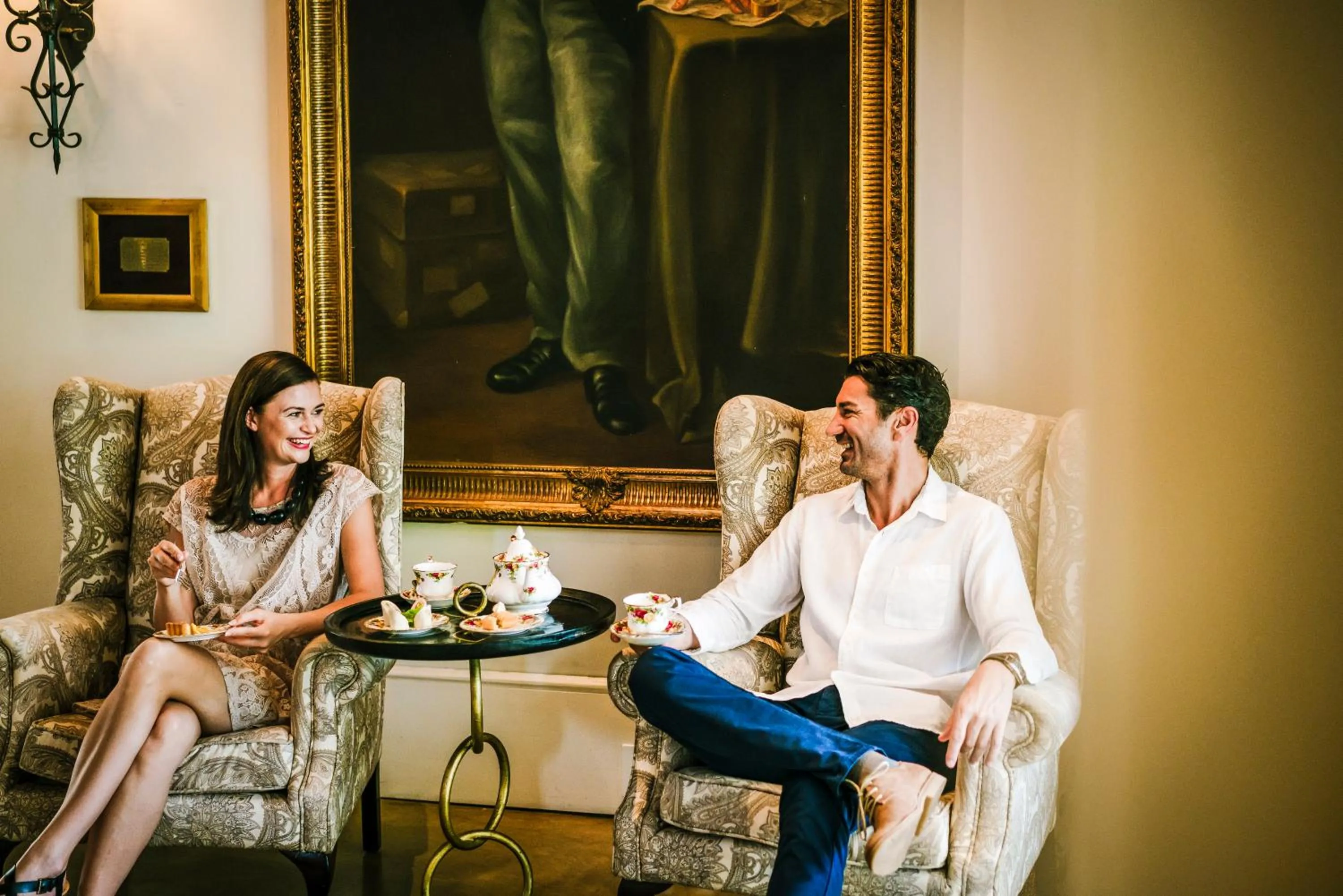 Lounge or bar in Royal Livingstone Hotel by Anantara