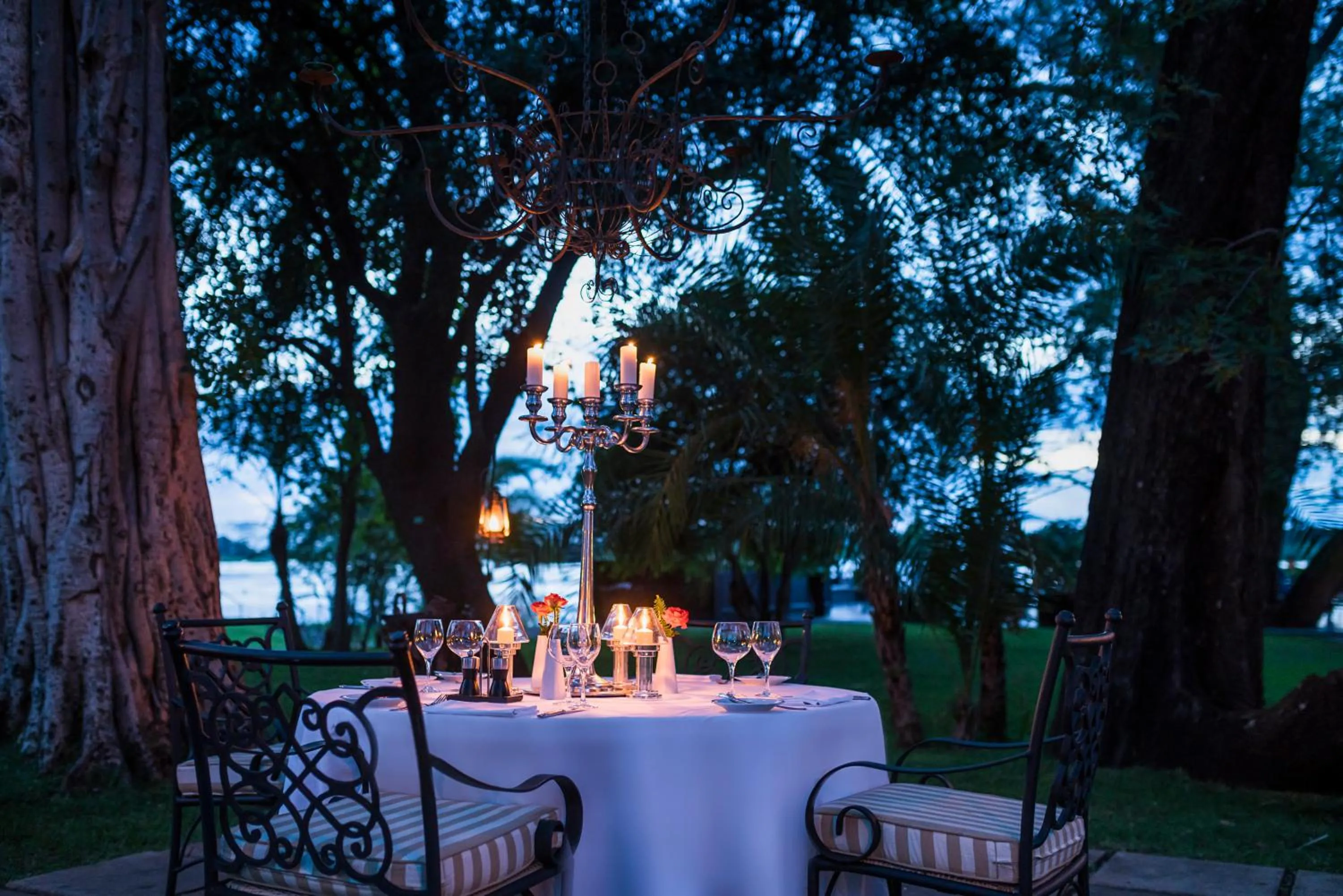 Food and drinks in Royal Livingstone Hotel by Anantara