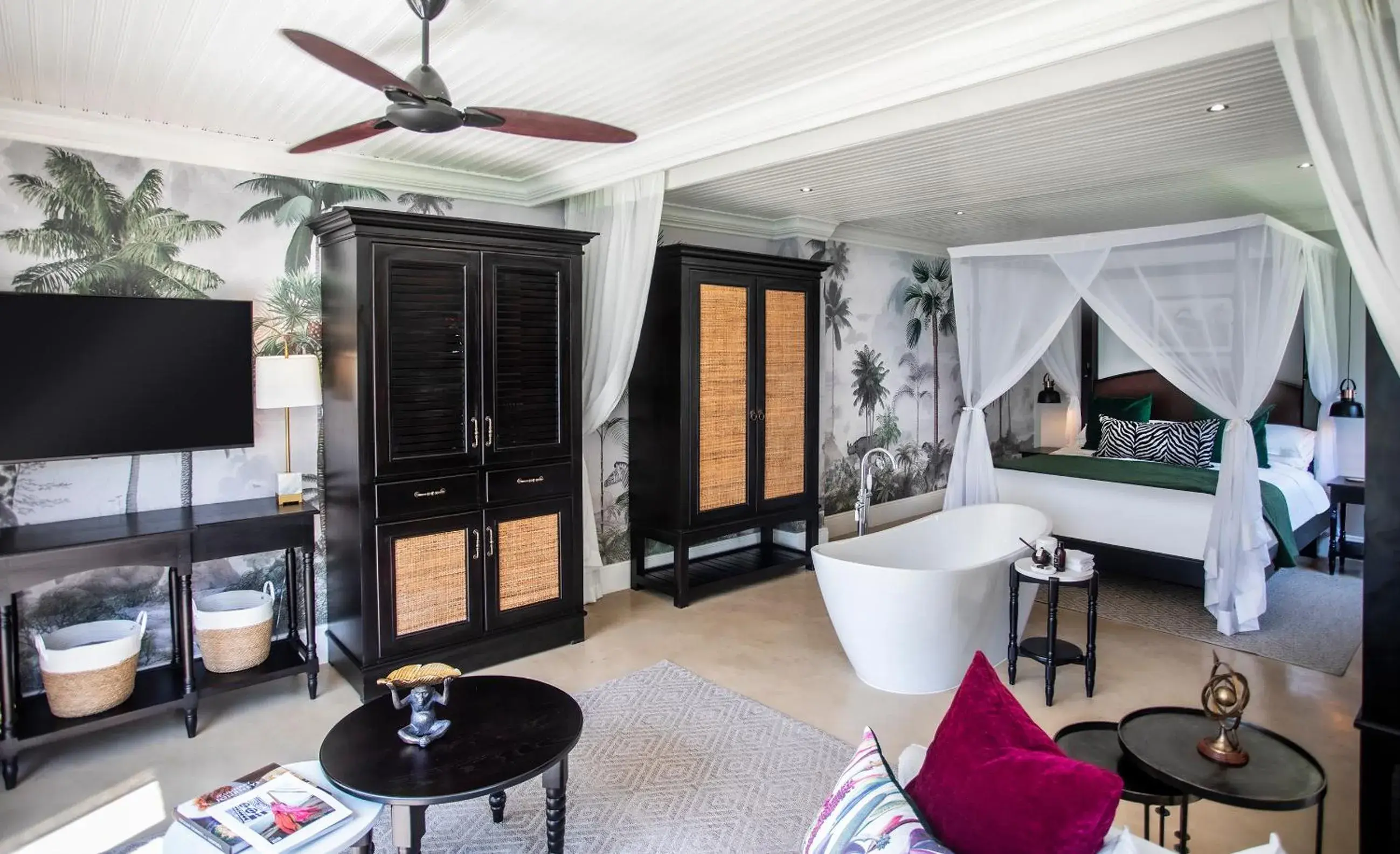 Bed in Royal Livingstone Hotel by Anantara Bed in Royal Livingstone Hotel by Anantara