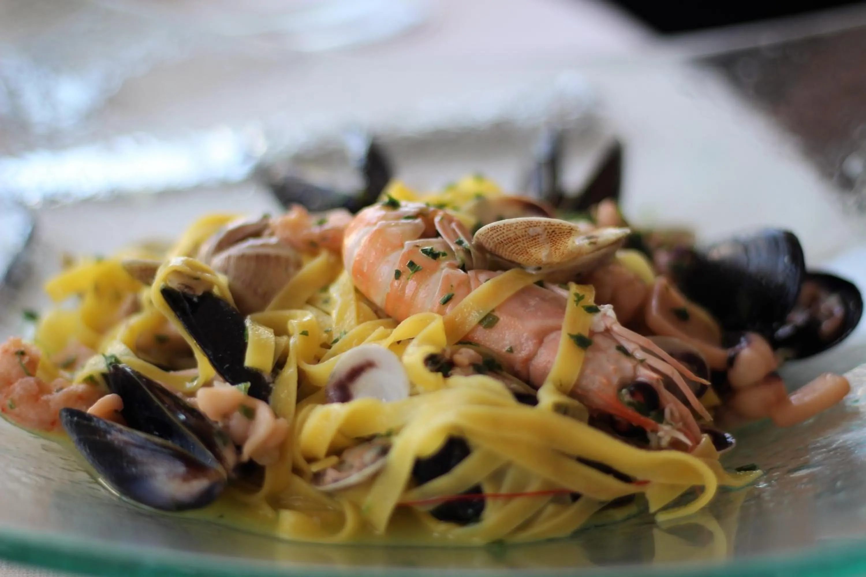 Food close-up in Grand Hotel Excelsior