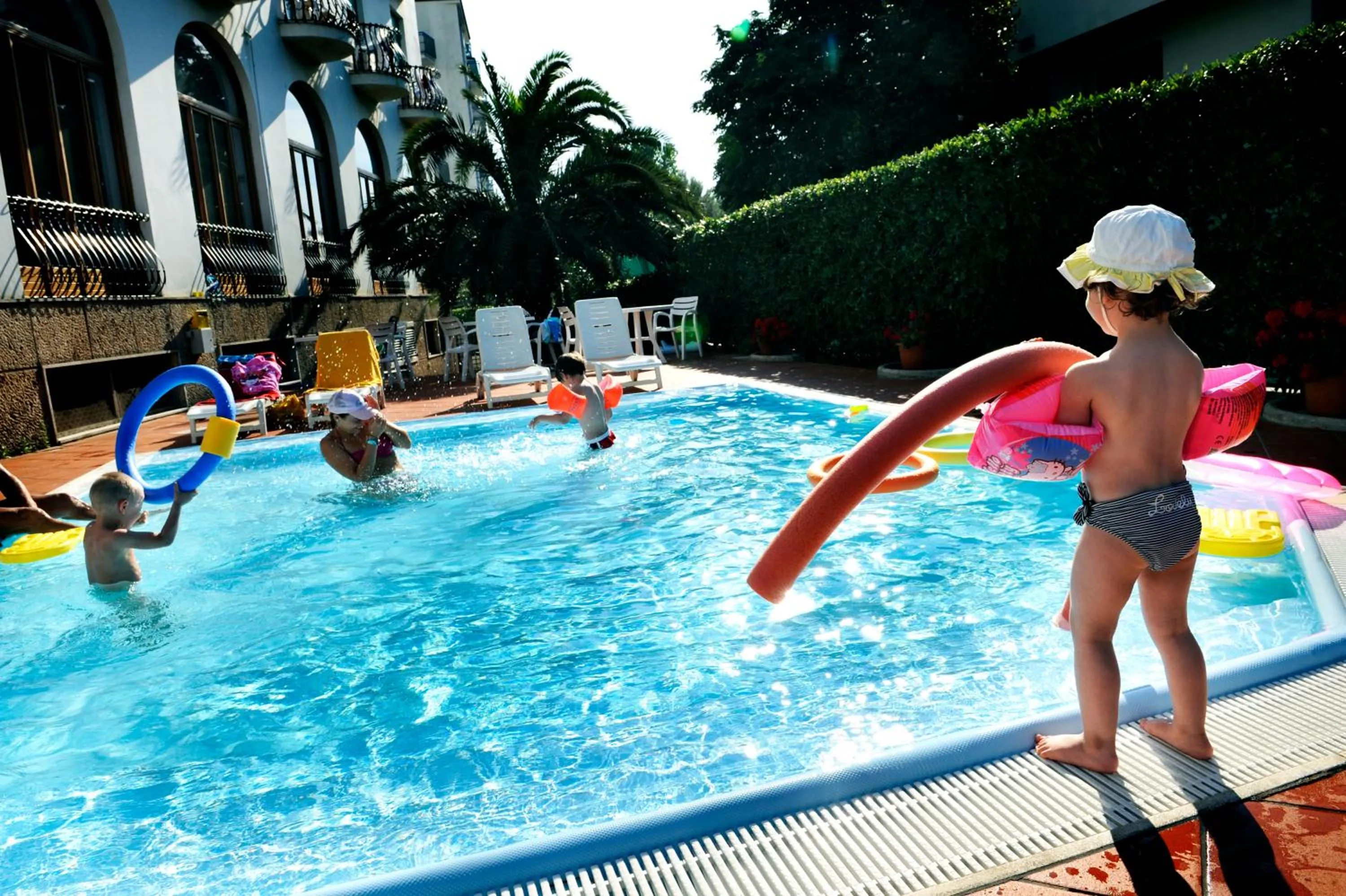 Swimming pool in Grand Hotel Excelsior