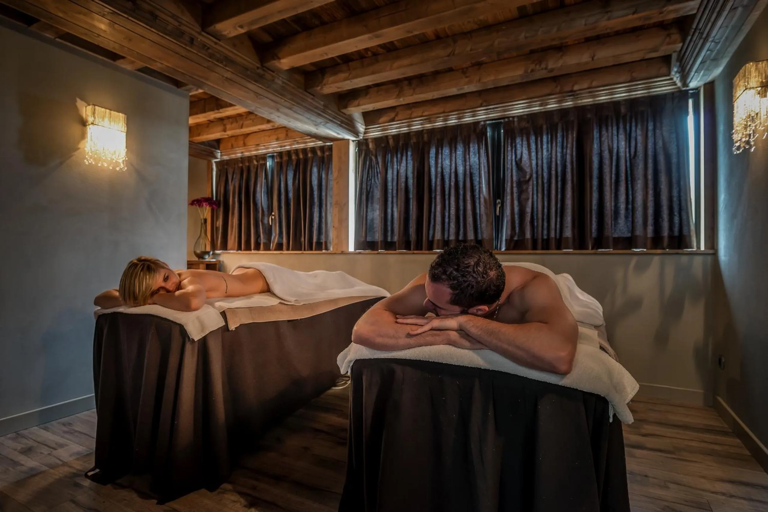 Spa and wellness centre/facilities in La Maison Rouge