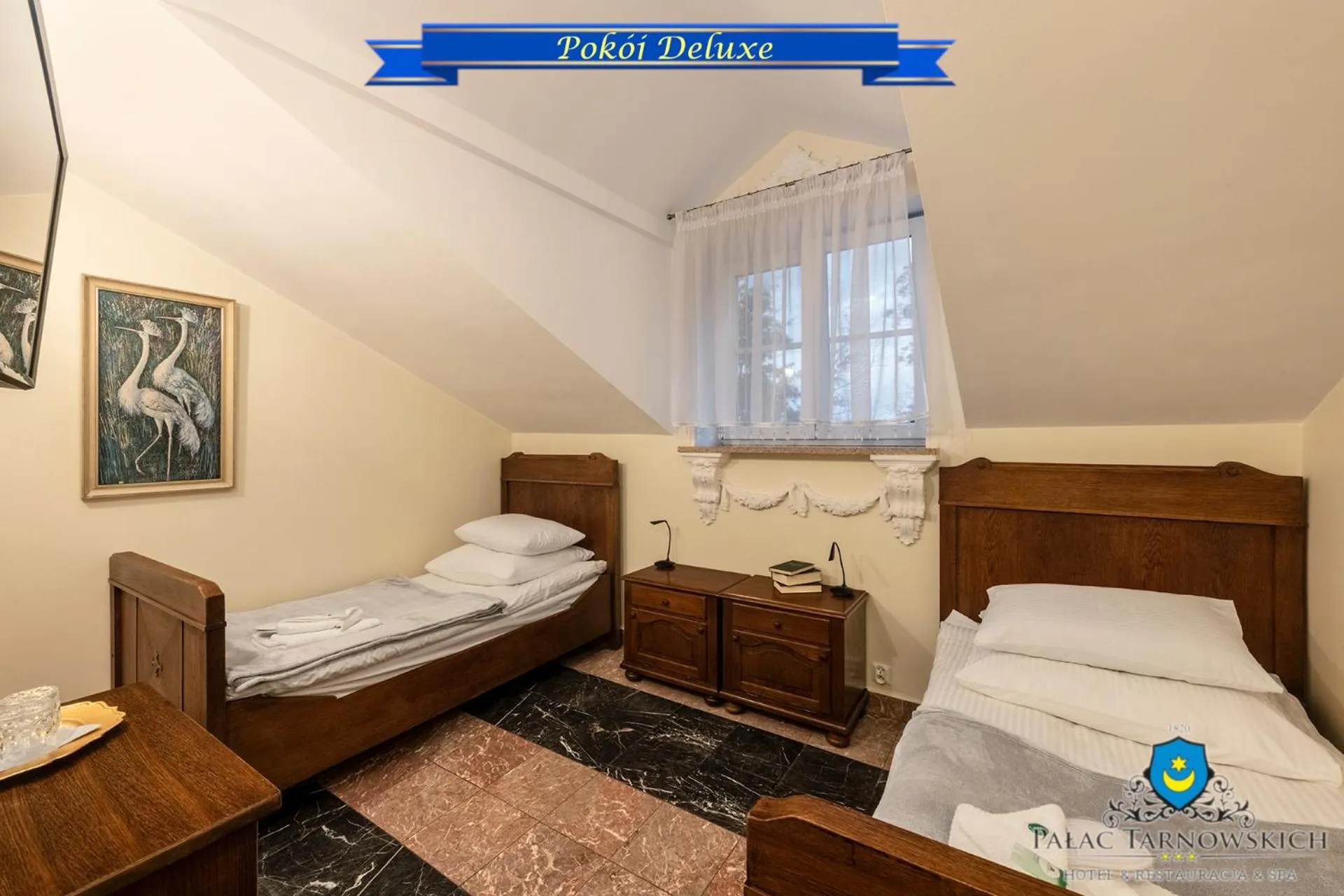 Deluxe Twin Room - single occupancy in Pałac Tarnowskich Hotel & Restauracja & SPA