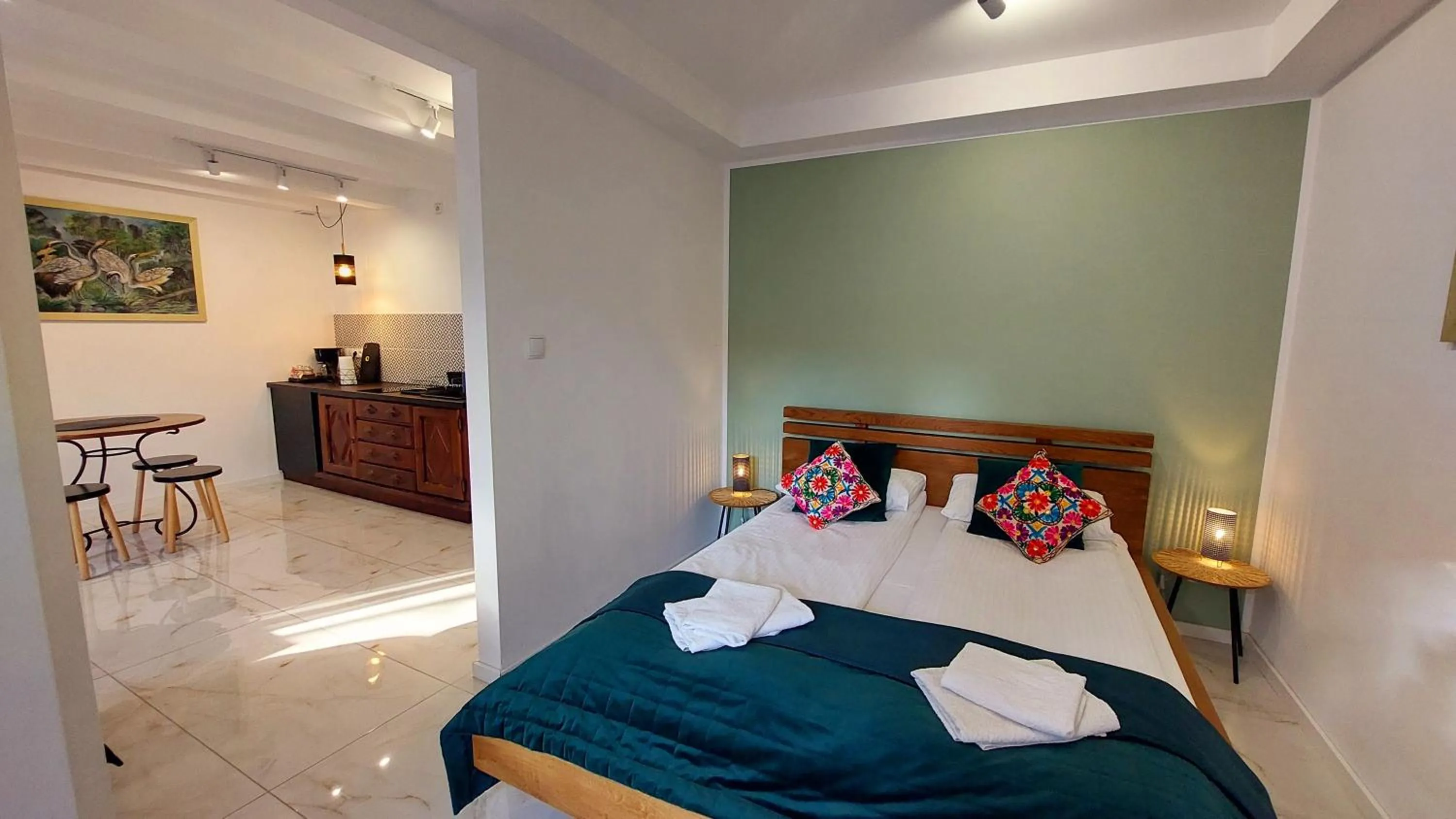 Bed in Apartamenty Biała Perła