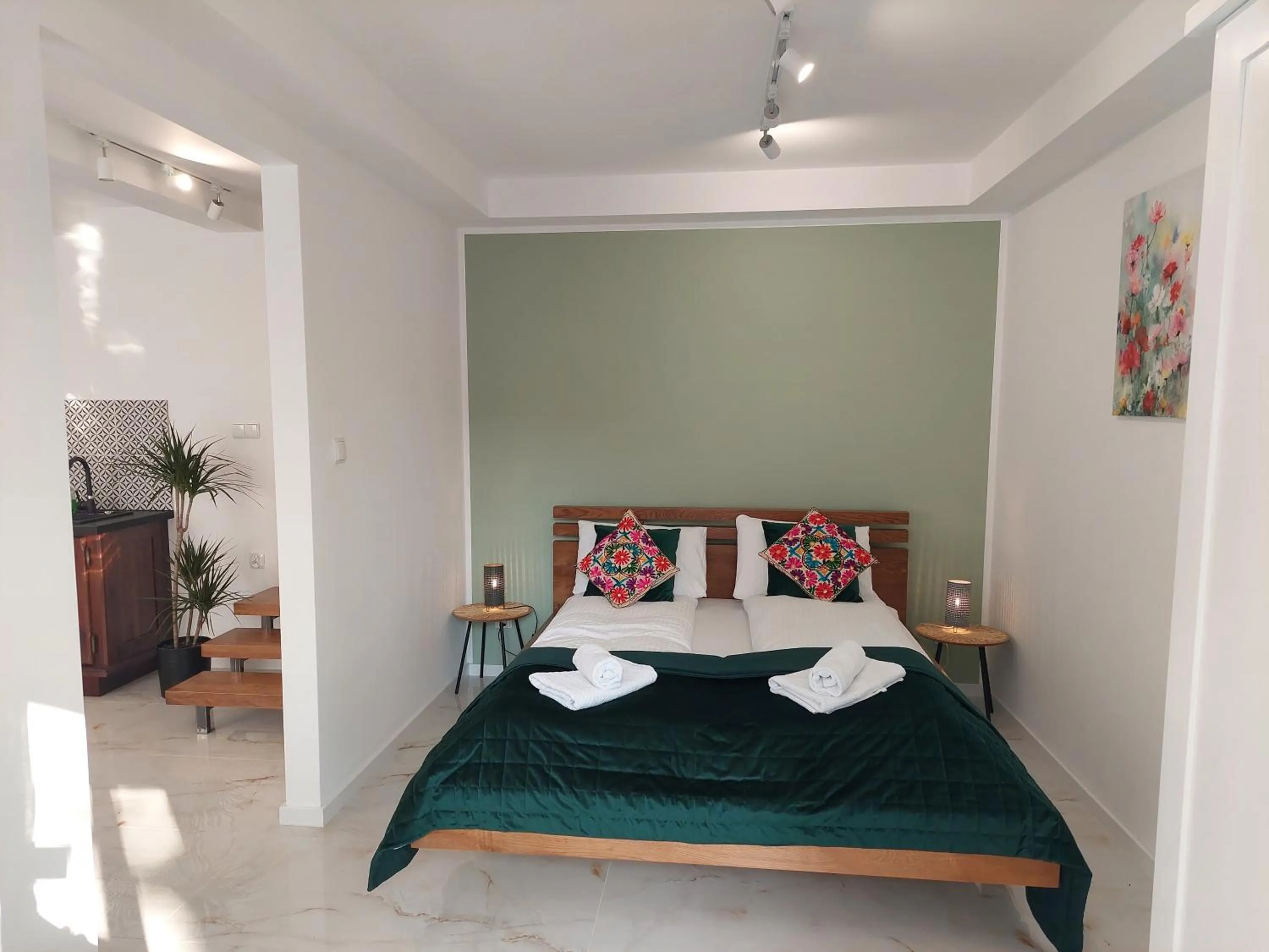 Bed in Apartamenty Biała Perła