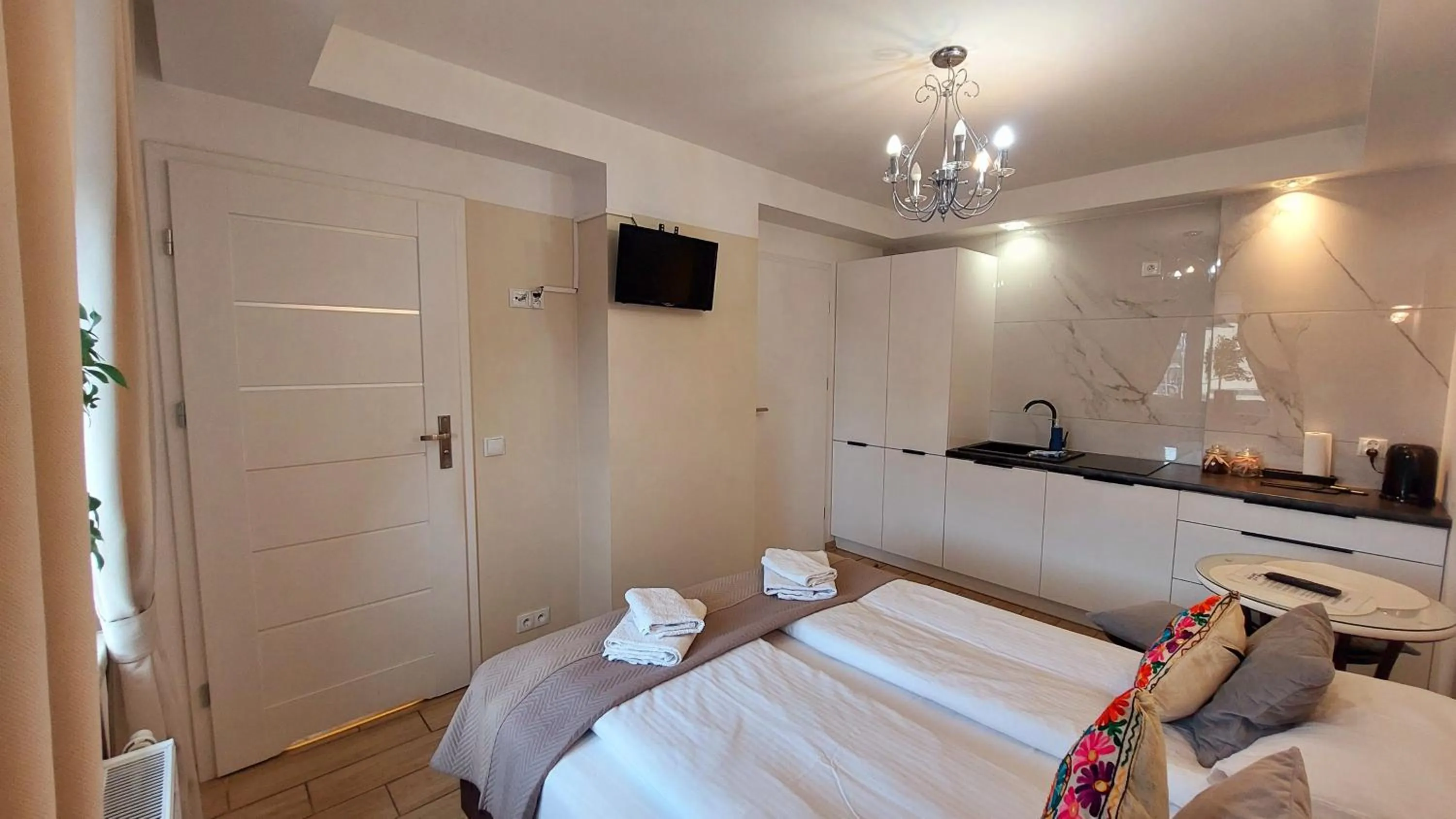 Bed in Apartamenty Biała Perła