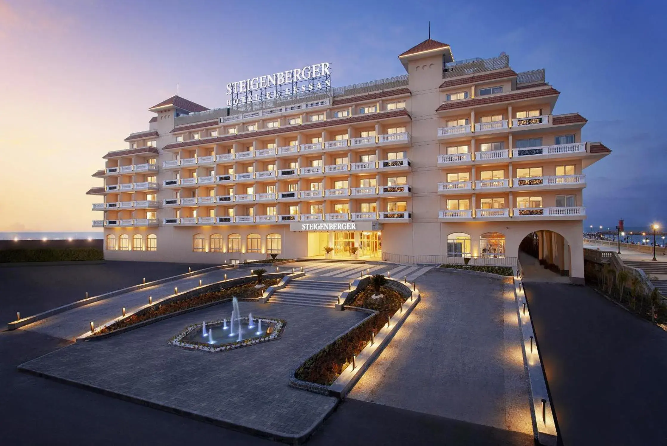 Property building in Steigenberger Hotel El Lessan Property building in Steigenberger Hotel El Lessan