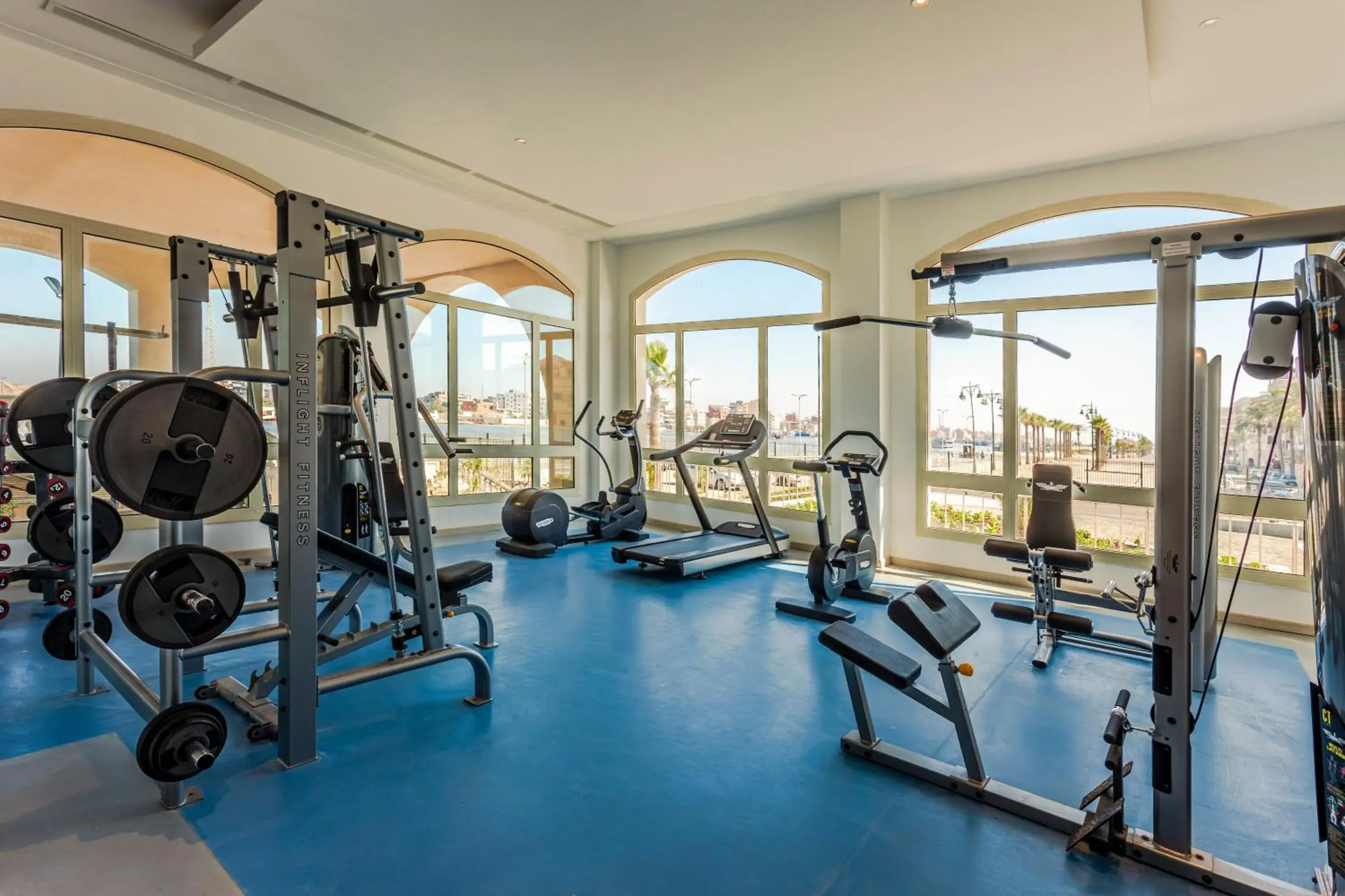 Fitness centre/facilities in Steigenberger Hotel El Lessan Fitness centre/facilities in Steigenberger Hotel El Lessan