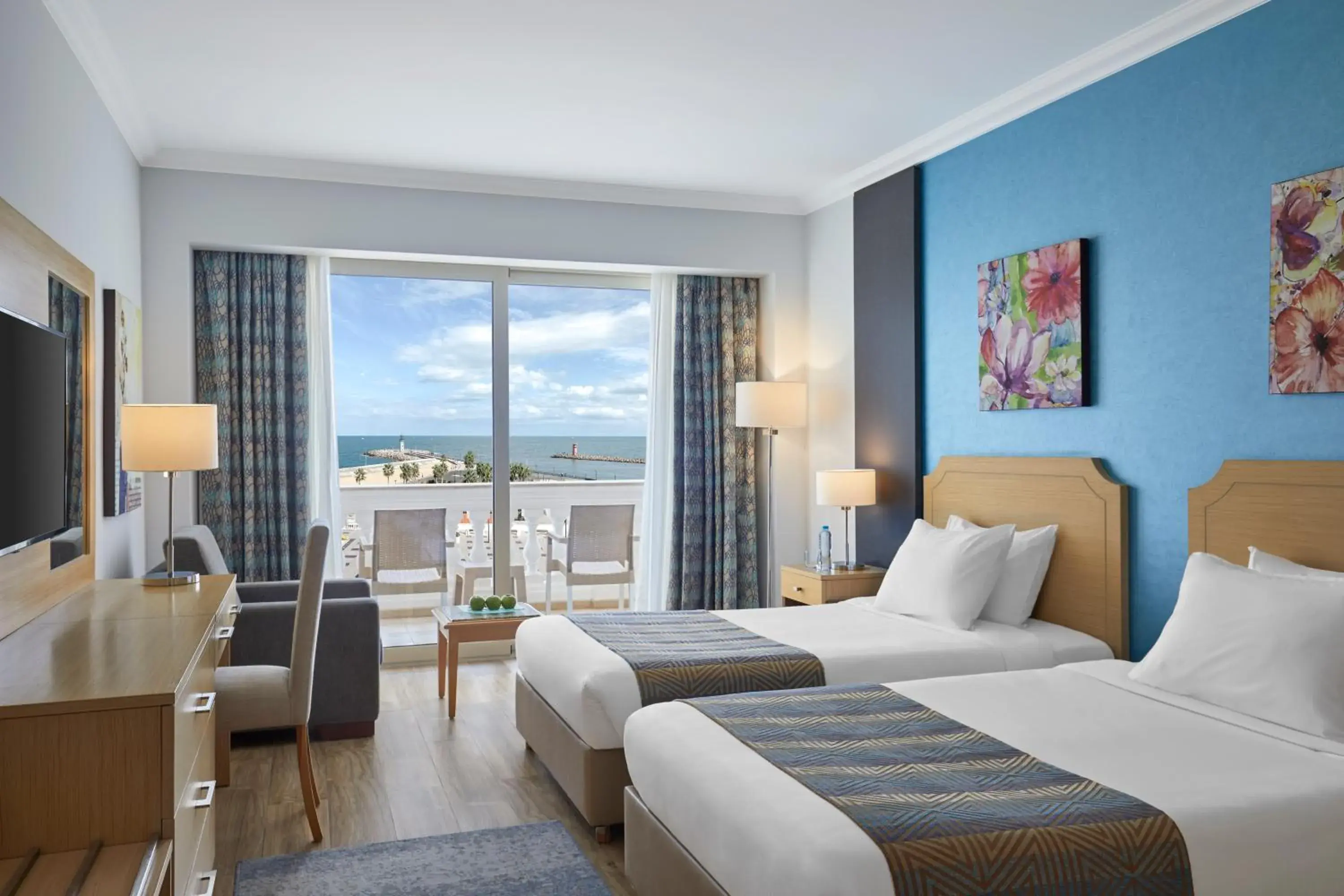 Superior Twin Room with Sea View - single occupancy in Steigenberger Hotel El Lessan Superior Twin Room with Sea View - single occupancy in Steigenberger Hotel El Lessan