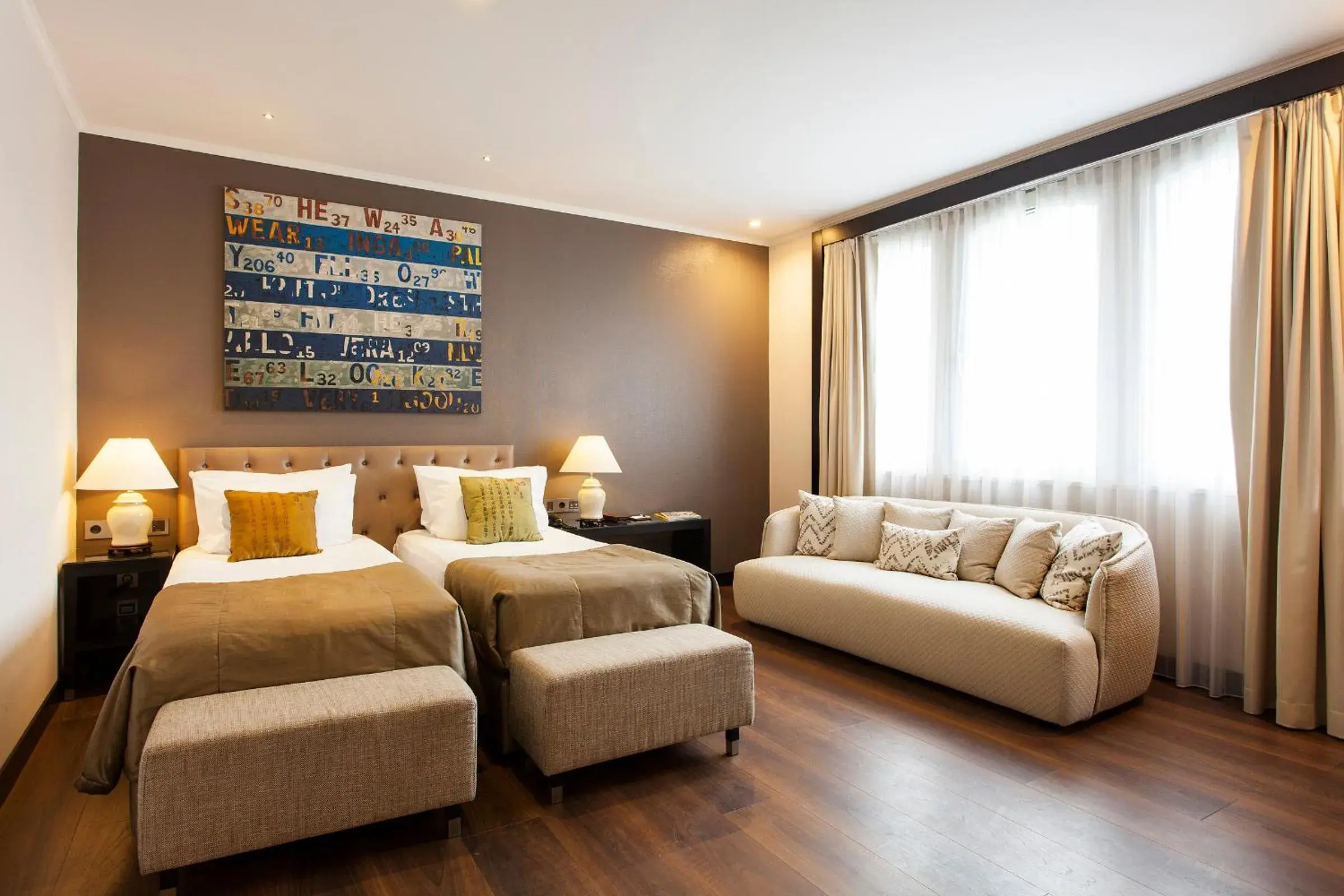 Superior Twin Room in Quentin Boutique Hotel Superior Twin Room in Quentin Boutique Hotel