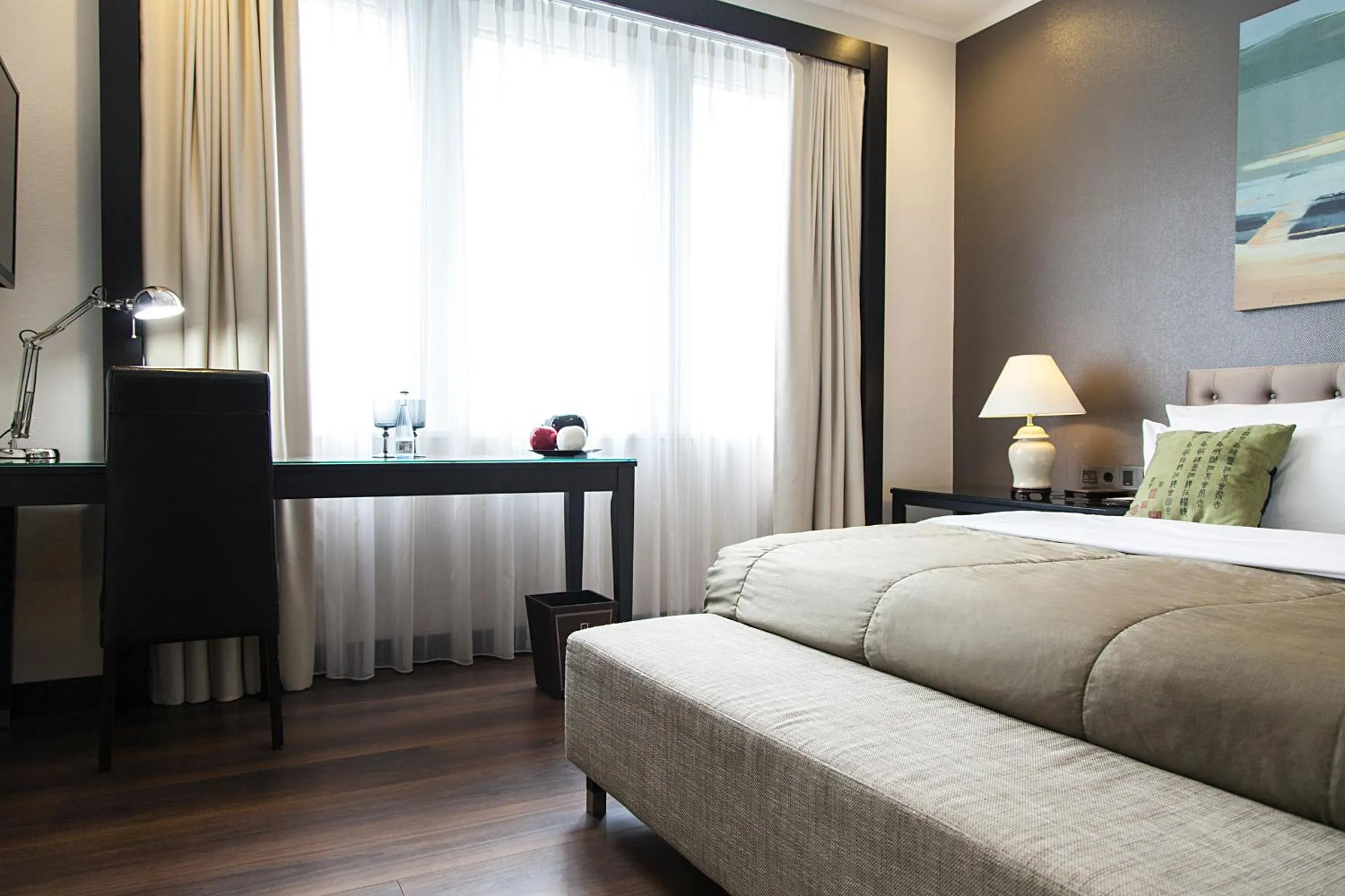 Bed in Quentin Boutique Hotel