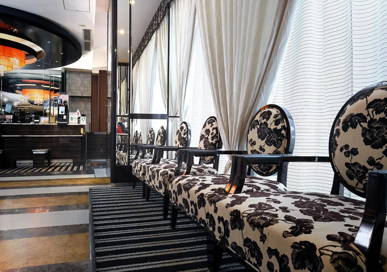 Lobby or reception in APA Hotel Saitama Higashimatsuyama Ekimae