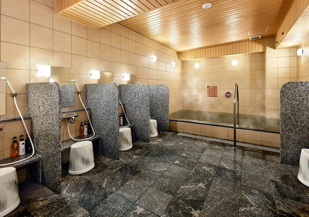 Bathroom in APA Hotel Saitama Higashimatsuyama Ekimae Bathroom in APA Hotel Saitama Higashimatsuyama Ekimae