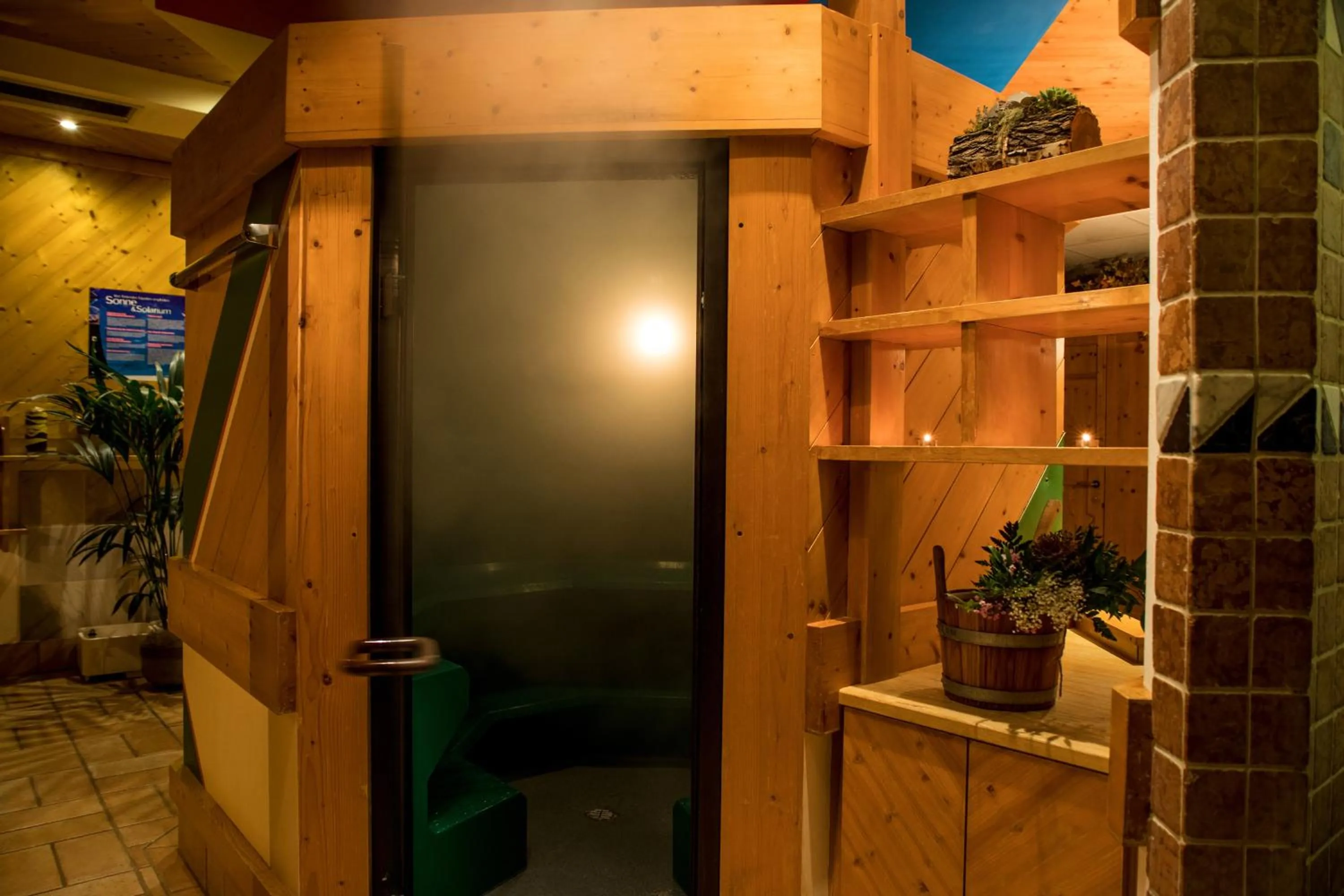 Steam room in Hotel-Gasthof "Zur Mühle"