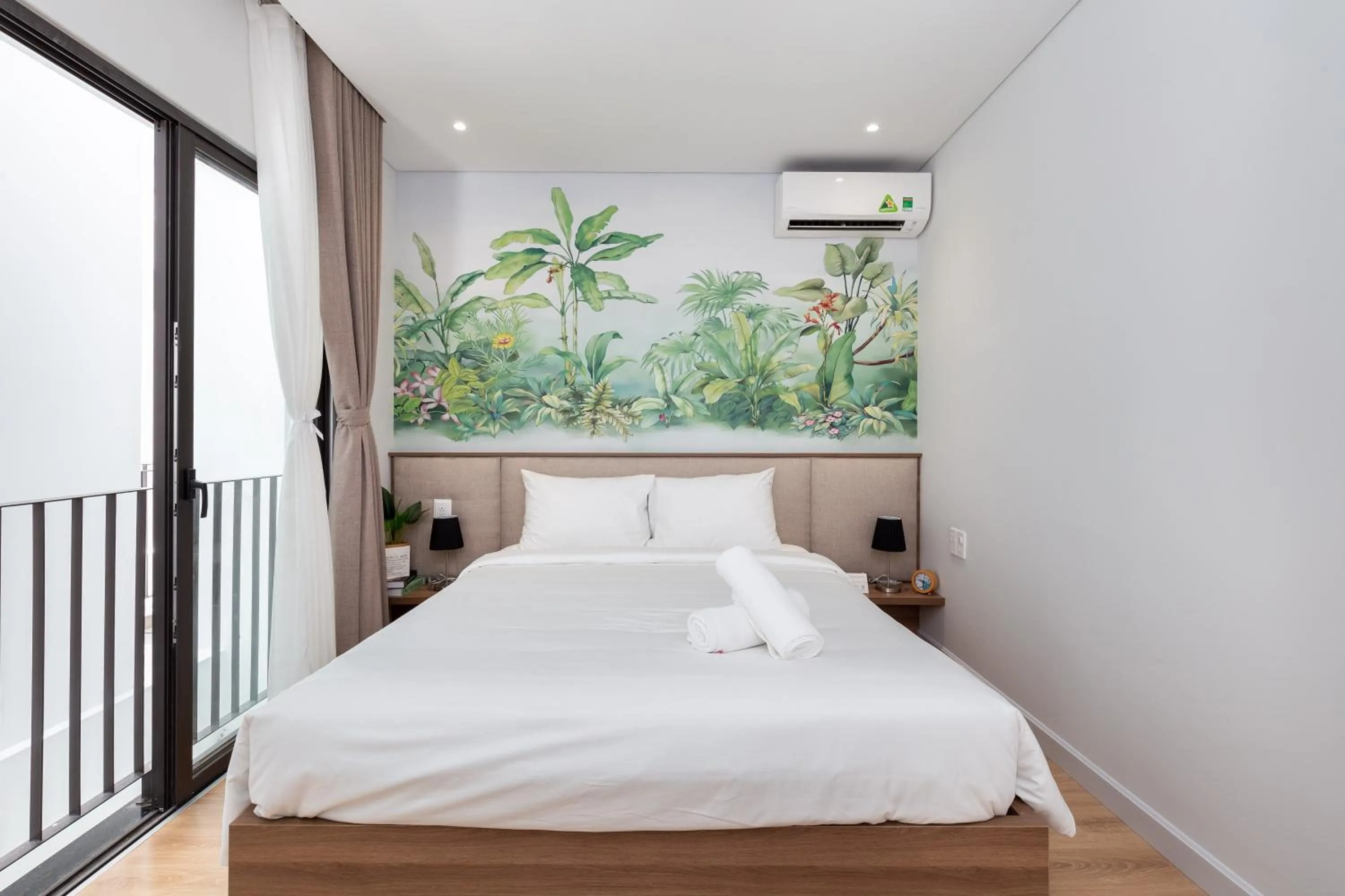 Bedroom, Bed in Cozrum Homes - Premier Residence