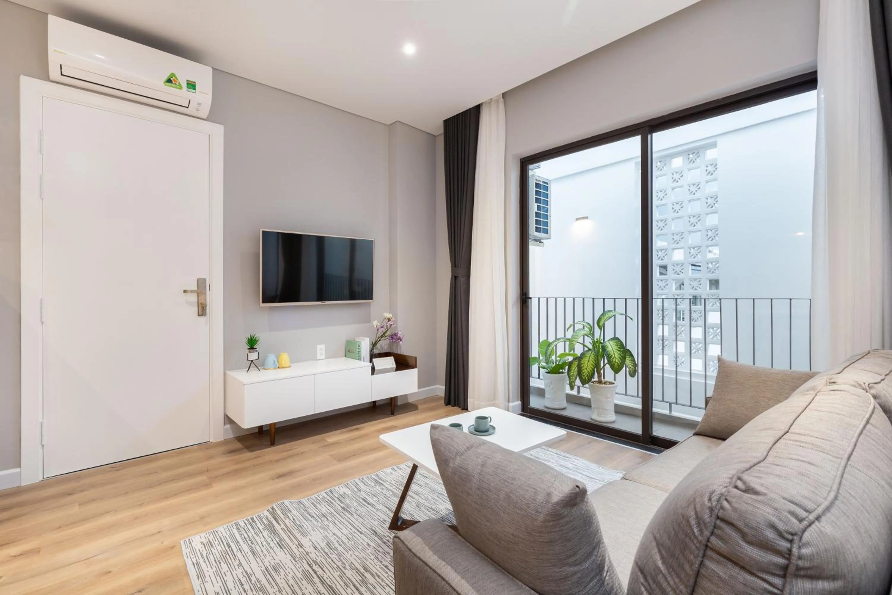 TV and multimedia, Bed in Cozrum Homes - Premier Residence