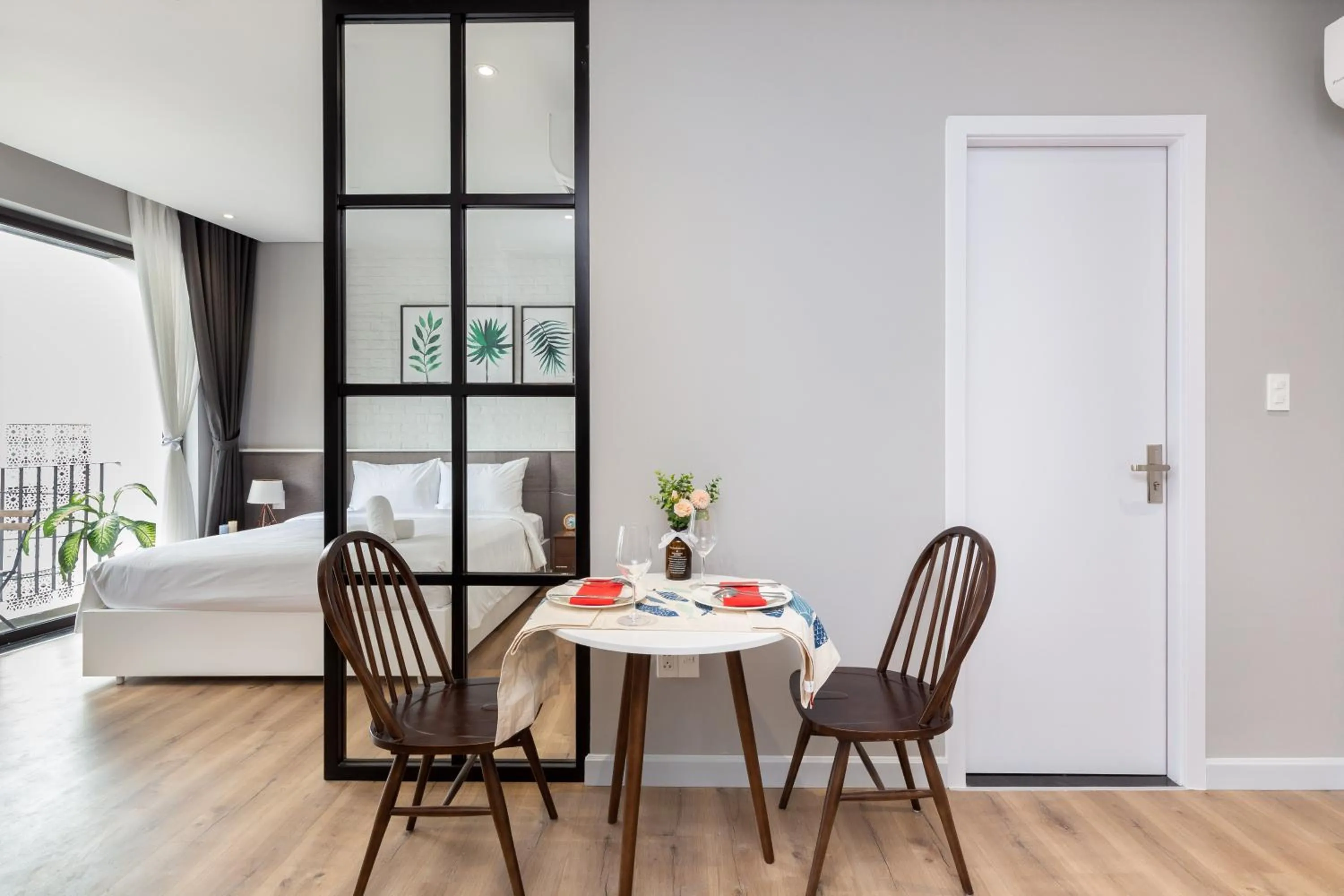 Dining area, Bed in Cozrum Homes - Premier Residence