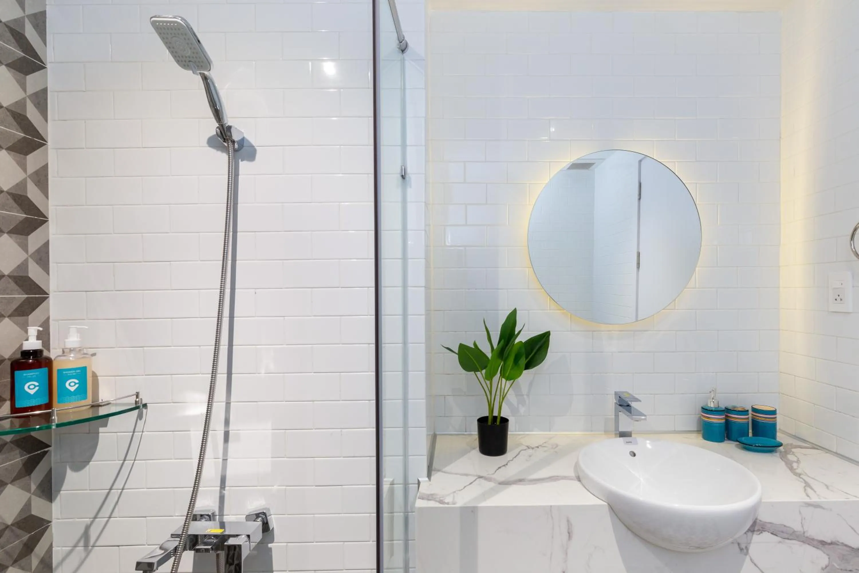 Shower in Cozrum Homes - Premier Residence