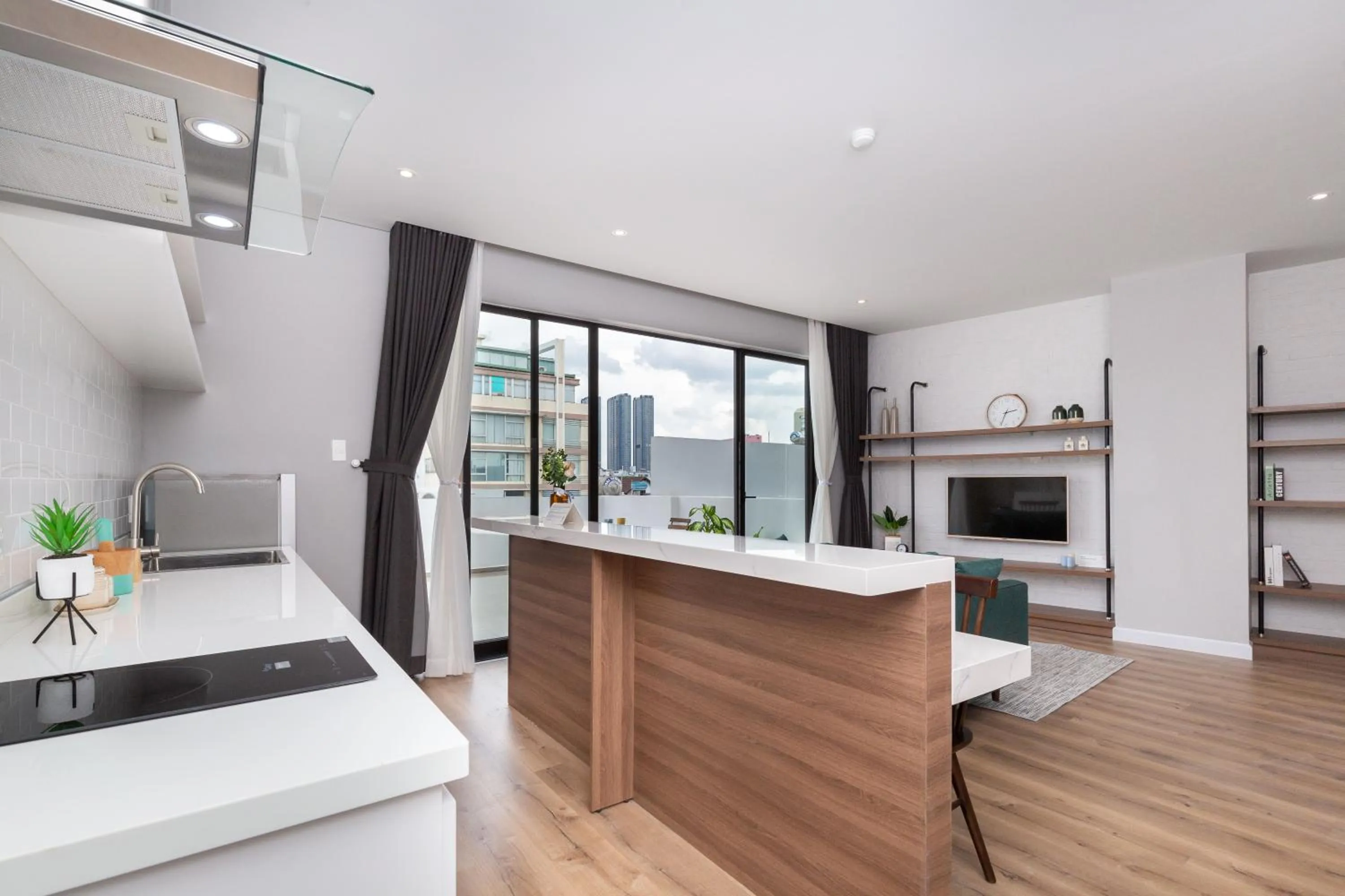 Living room in Cozrum Homes - Premier Residence