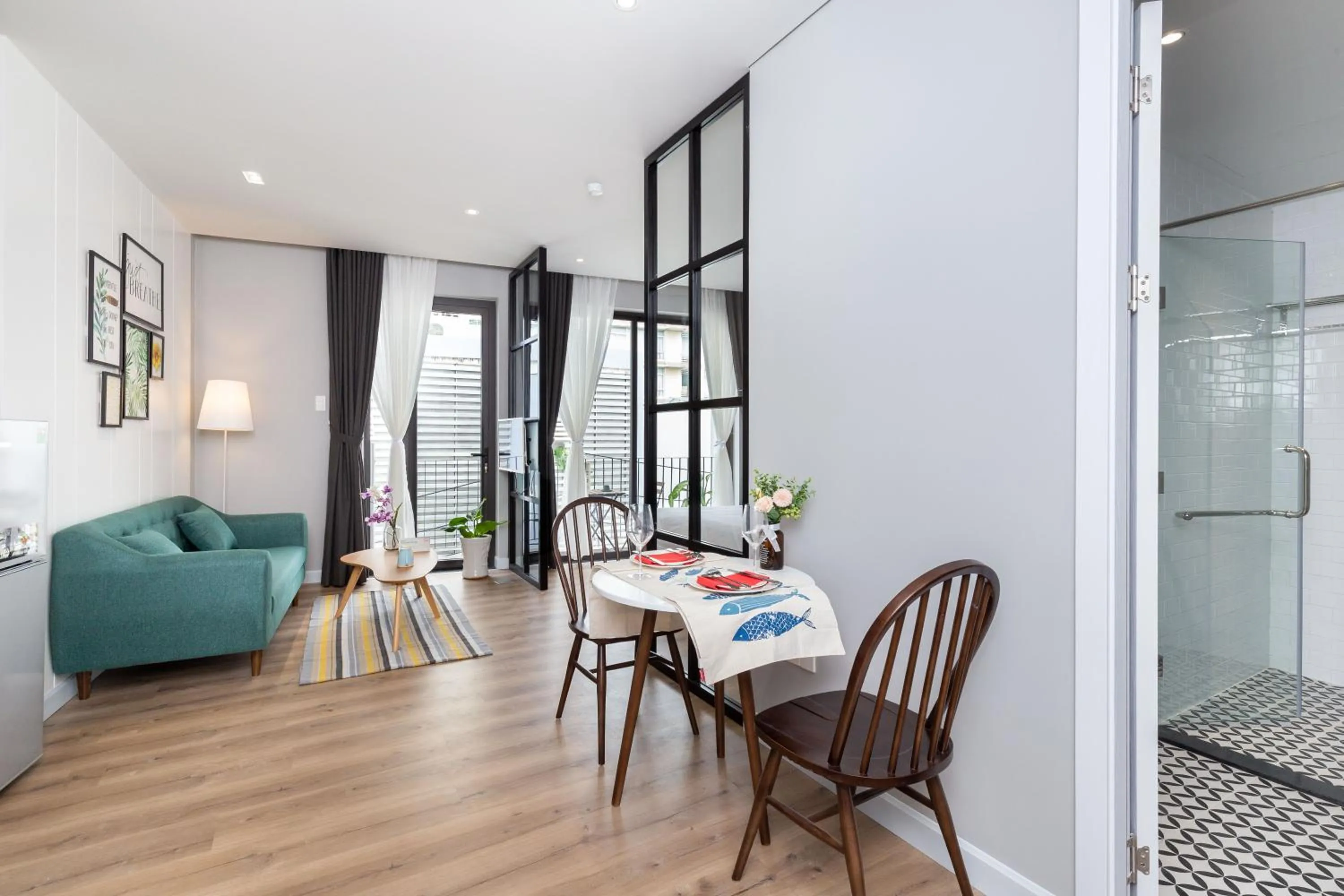 Dining area in Cozrum Homes - Premier Residence
