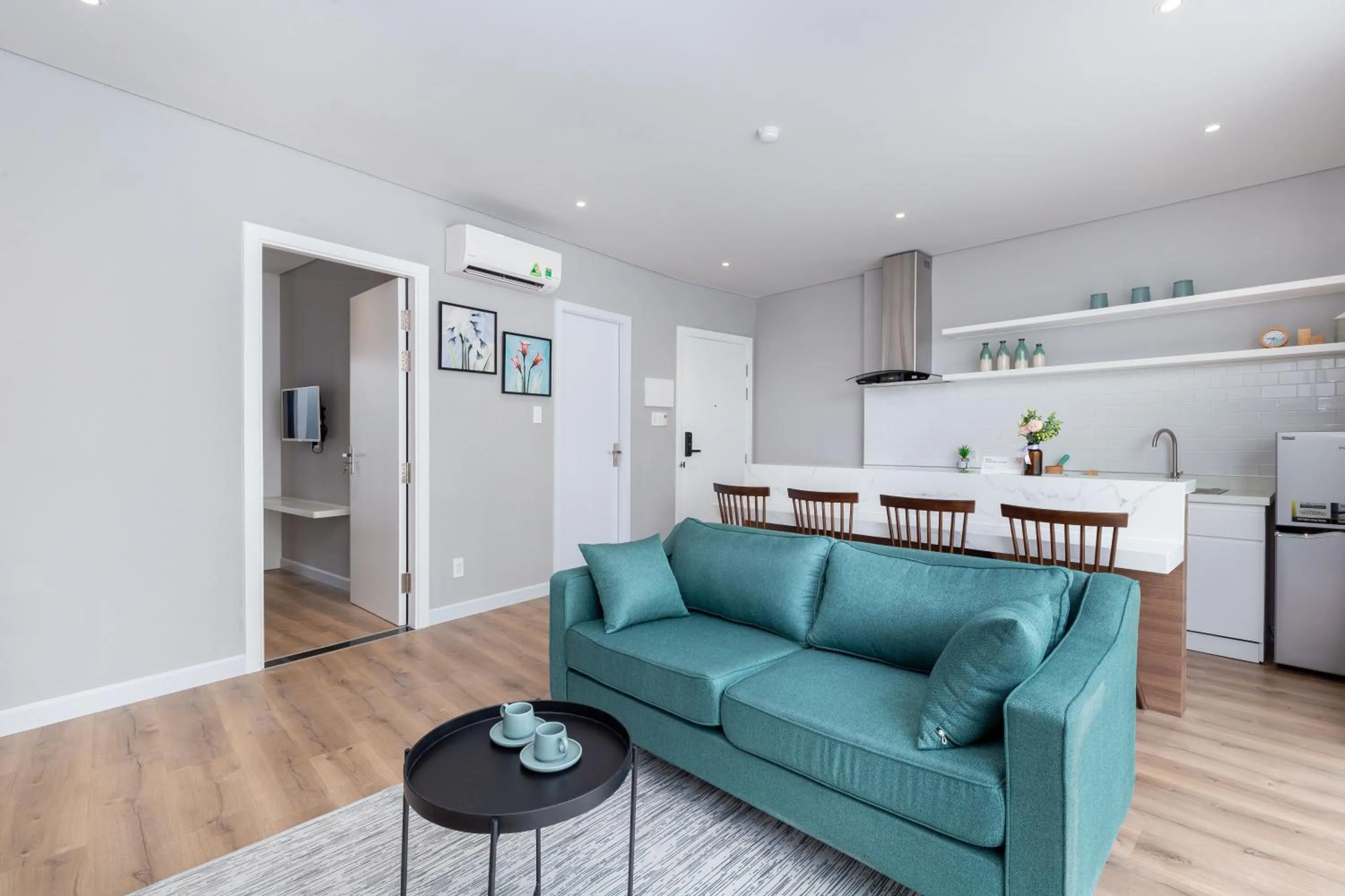 Living room in Cozrum Homes - Premier Residence