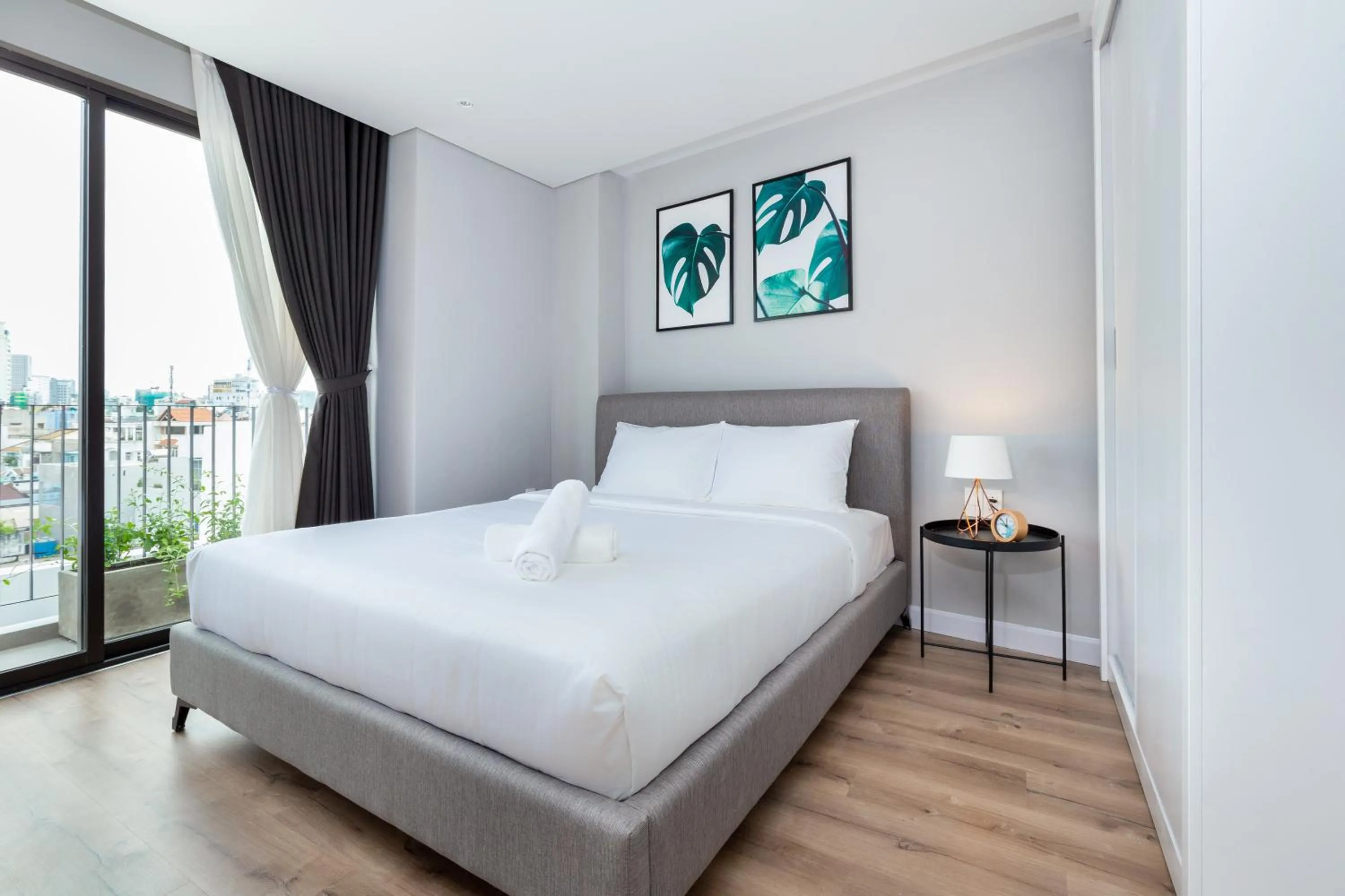 Bedroom, Bed in Cozrum Homes - Premier Residence