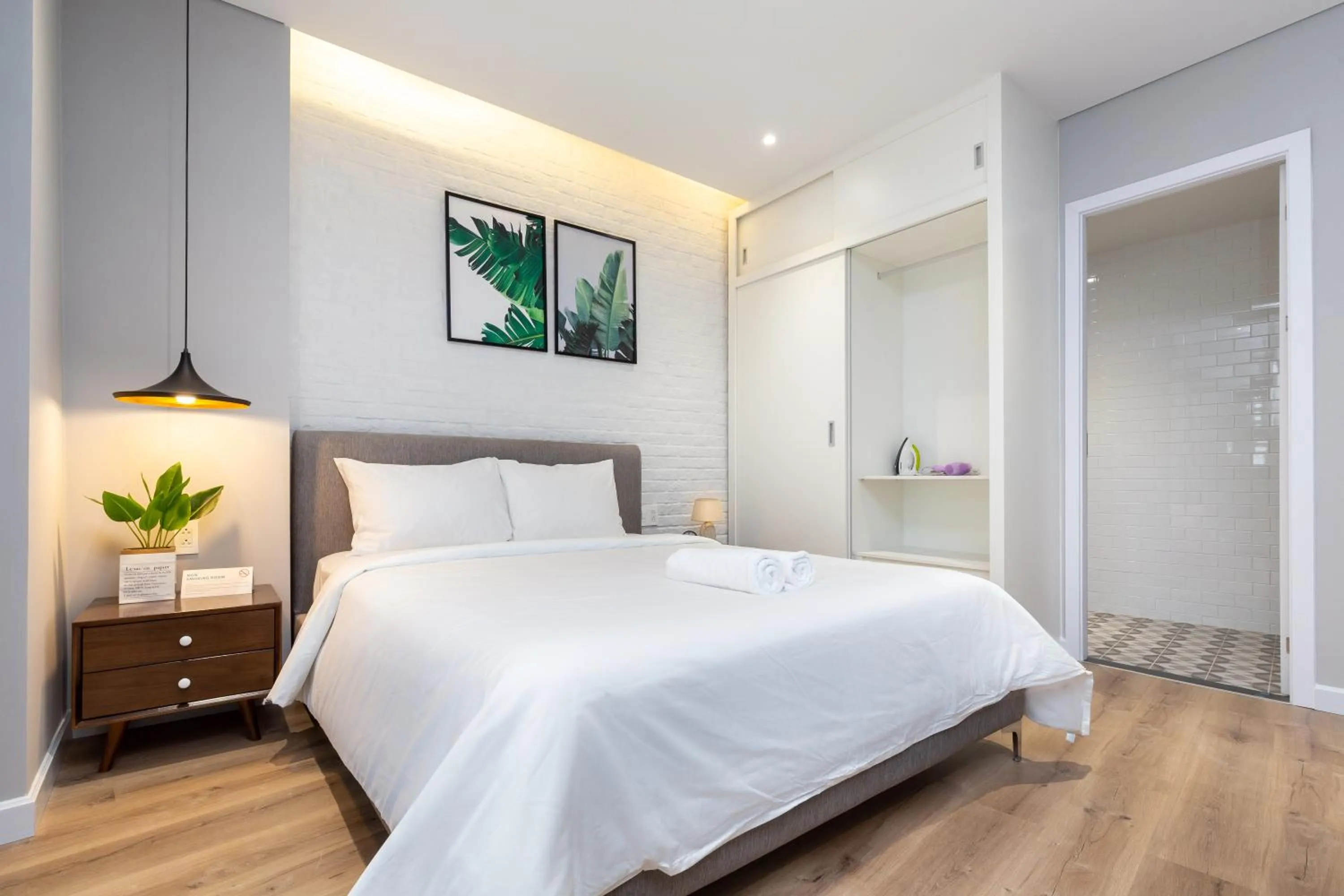 Bedroom, Bed in Cozrum Homes - Premier Residence