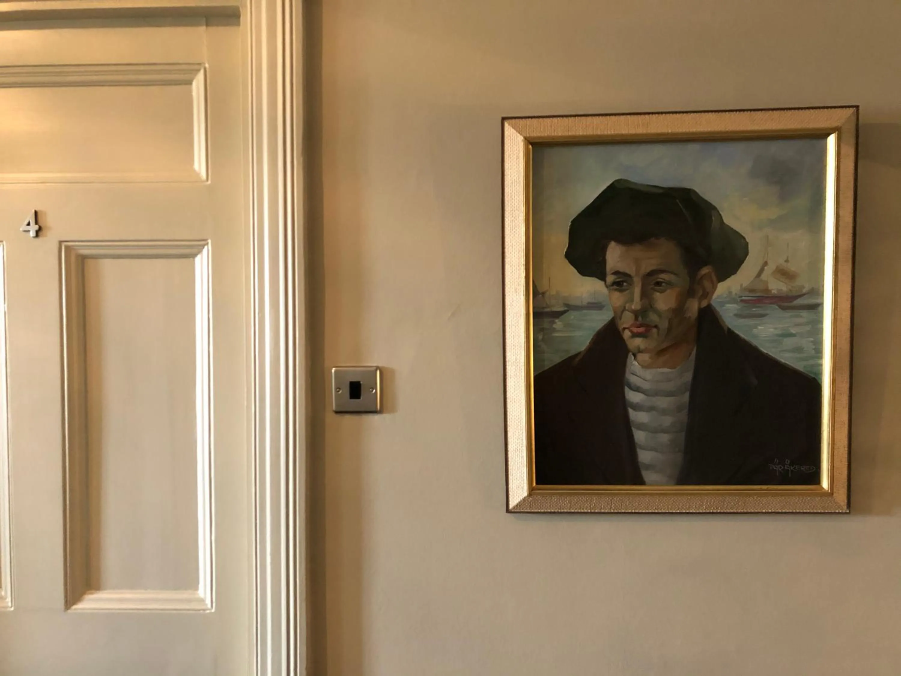 Decorative detail in East Beach Guest House