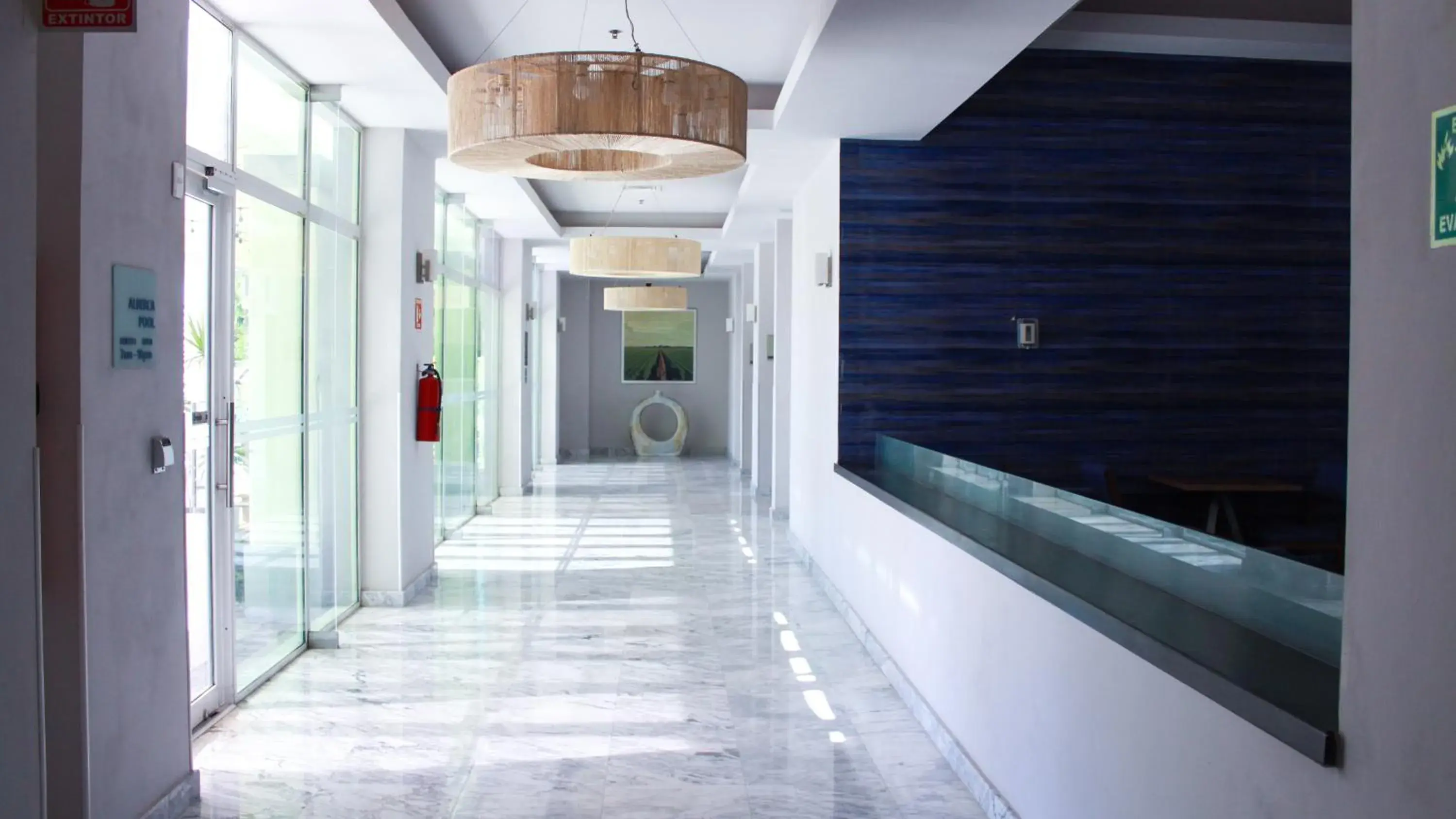 Inner courtyard view in Holiday Inn Express Guaymas by IHG Inner courtyard view in Holiday Inn Express Guaymas by IHG